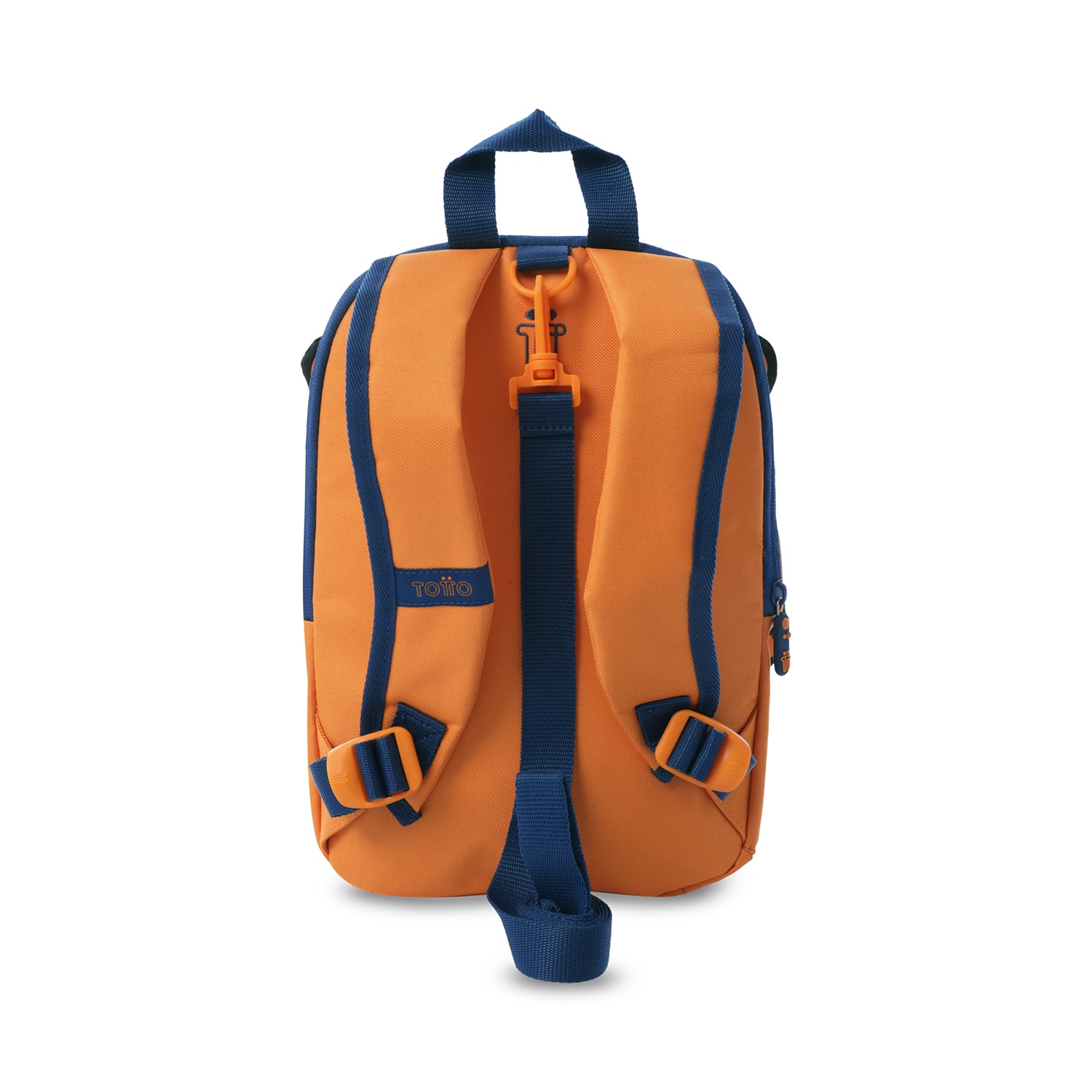 Mochila Totto Kido, medidas 23 x 34 x 12 cm y capacidad de 9.38L Naranja-3