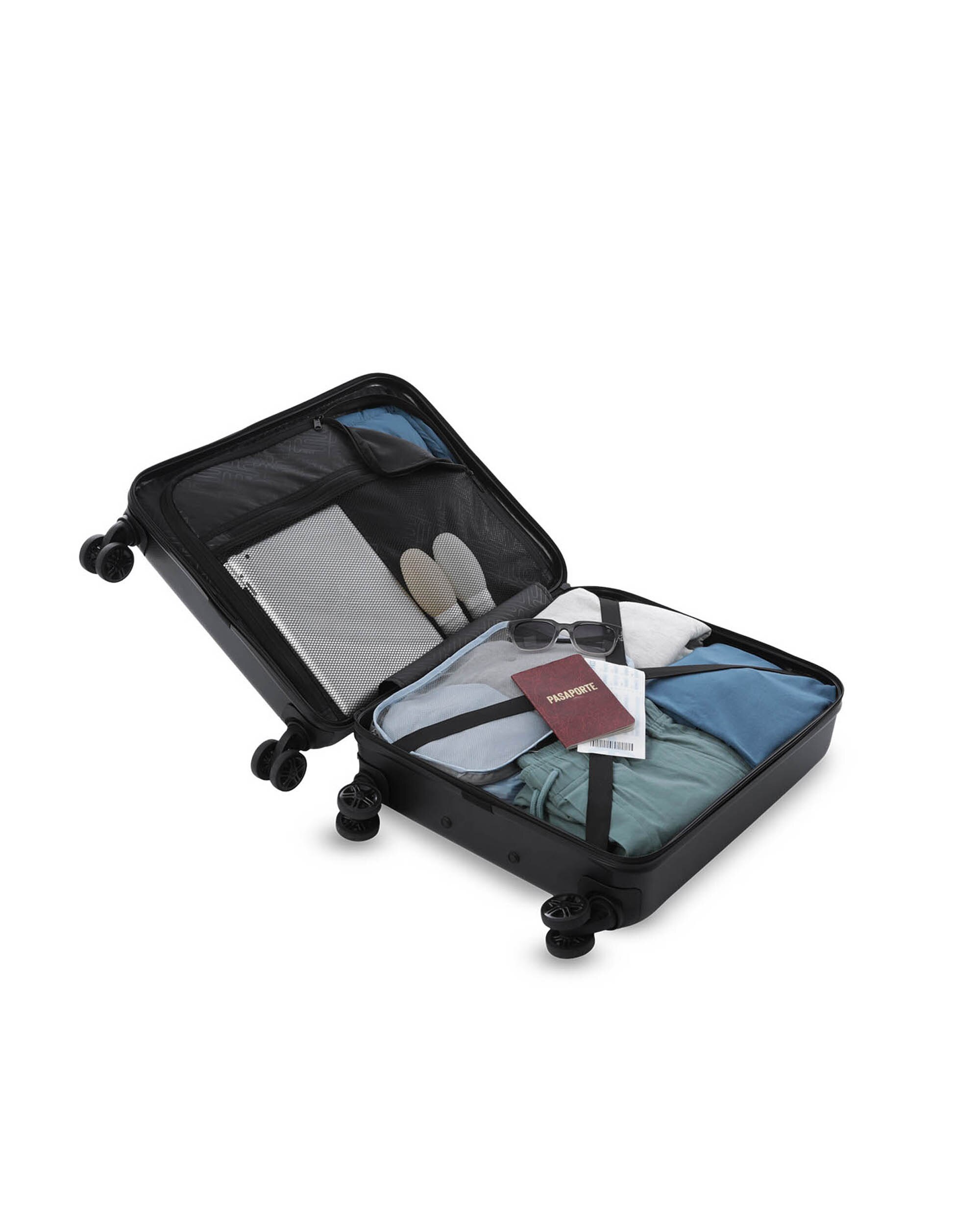 Maleta de cabina helios s 2.0 rígida con capacidad 38.4l - Totto - Negro Negro-6