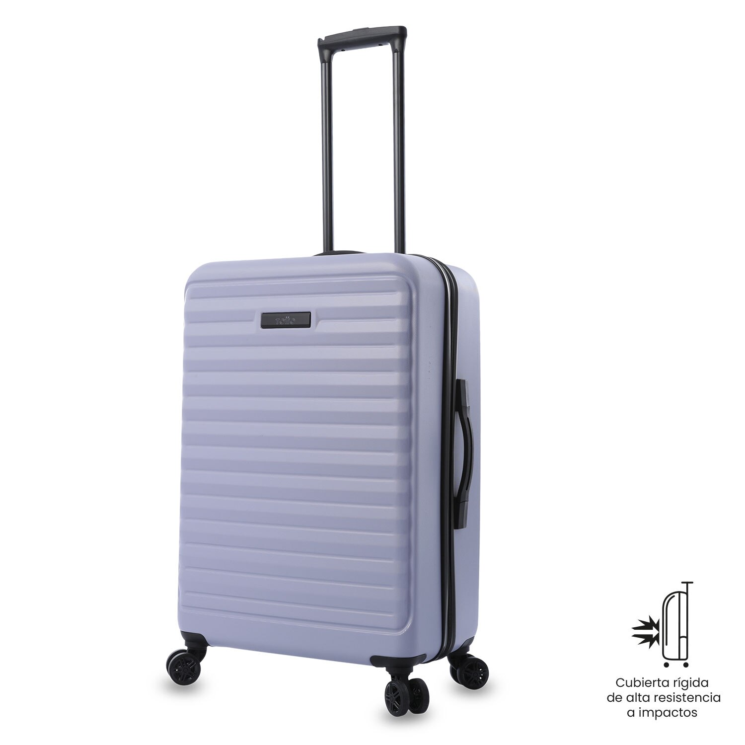 Maleta mediana Totto Helios M 2,0 rígida con capacidad de 74,00L - Morado Morado-5