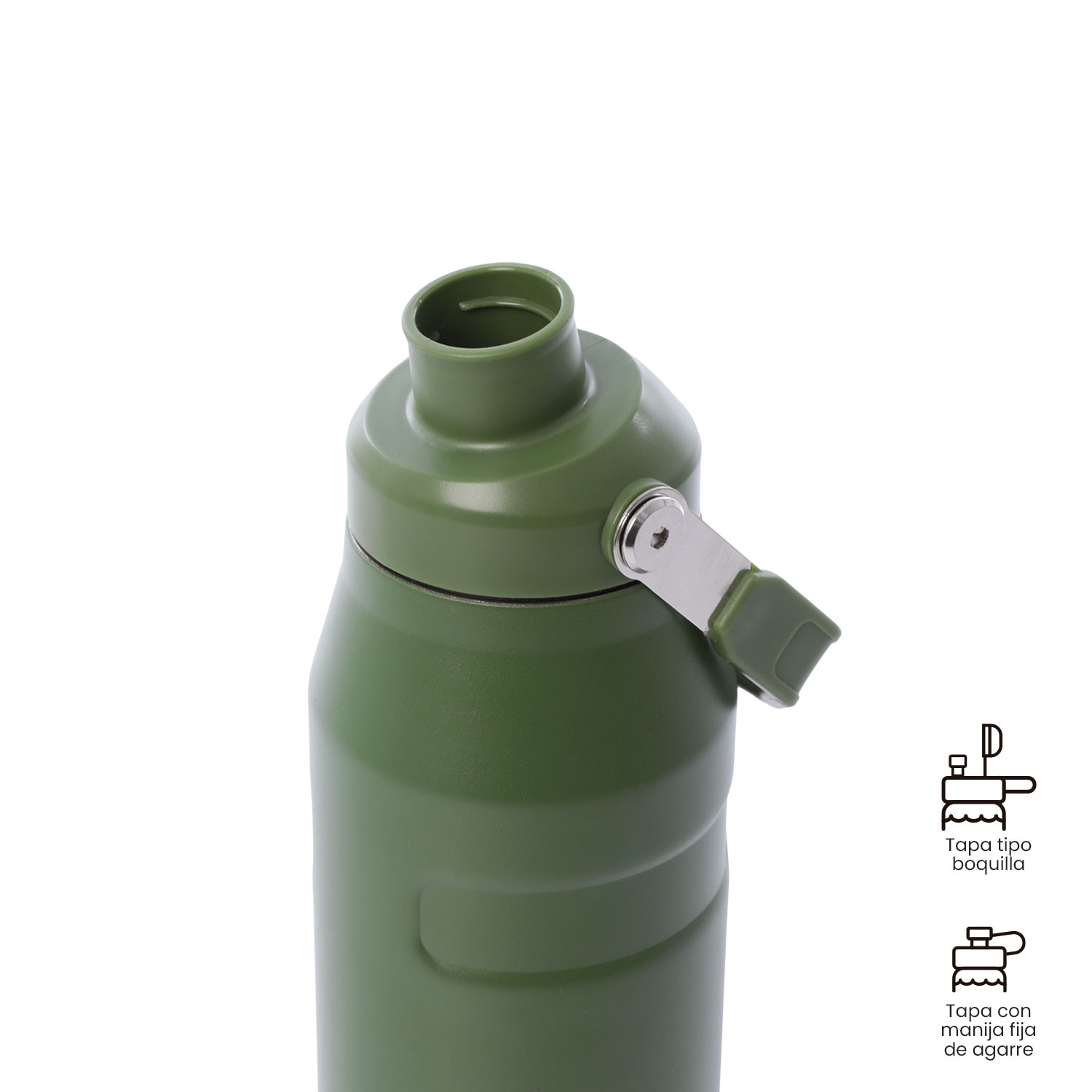 Imagen 3 de Botella totto rune con capacidad 1l Verde