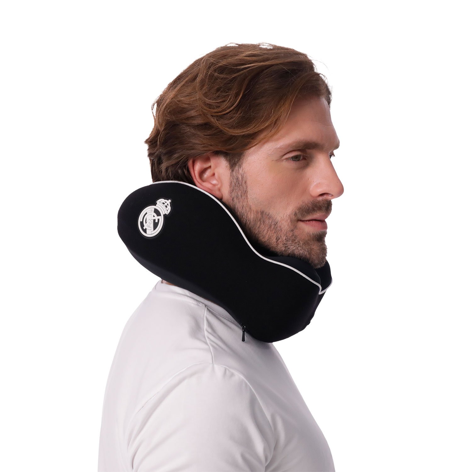 Totto Almohada de viaje Real Madrid - Negro Negro-3