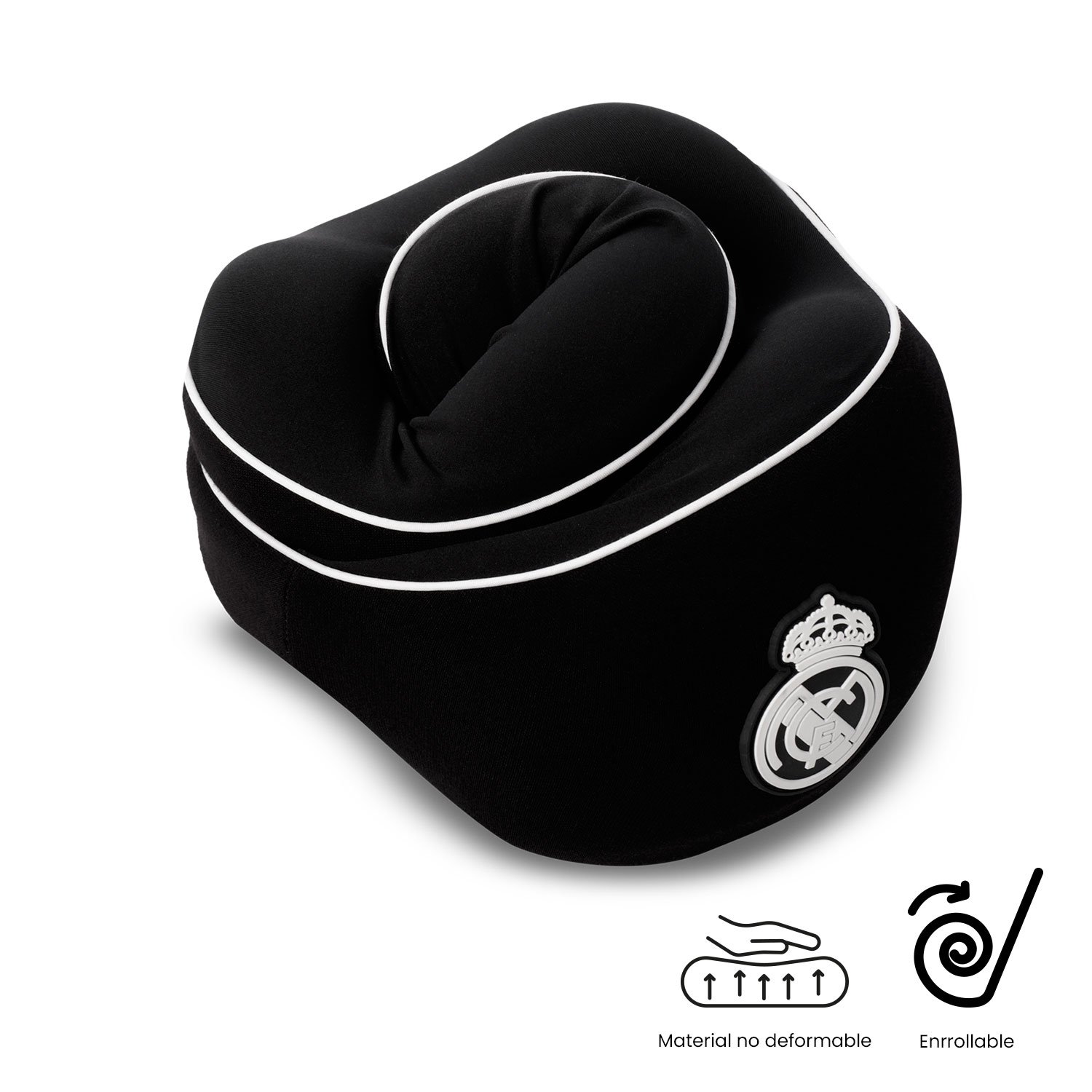 Totto Almohada de viaje Real Madrid - Negro Negro-5