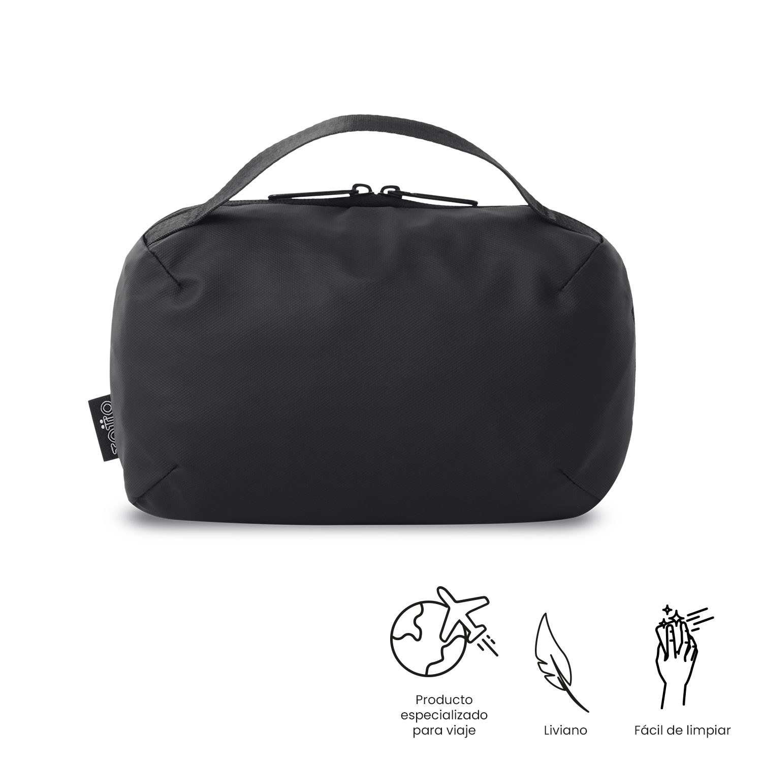 Totto Organizador de viaje Real Madrid con capacidad 3,15L - Negro Negro-6