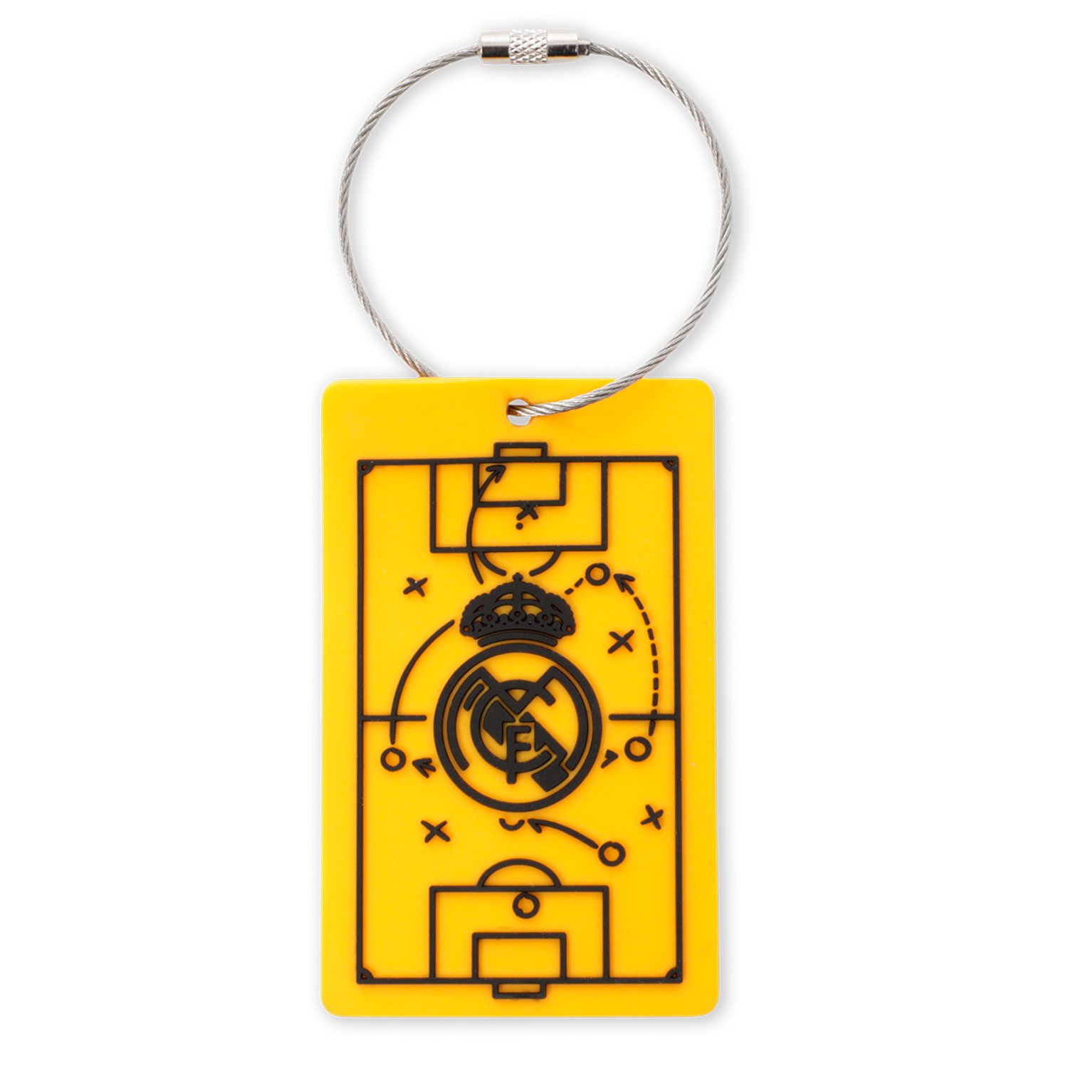 Imagen 0 de Totto Identificador para maleta Real Madrid Amarillo