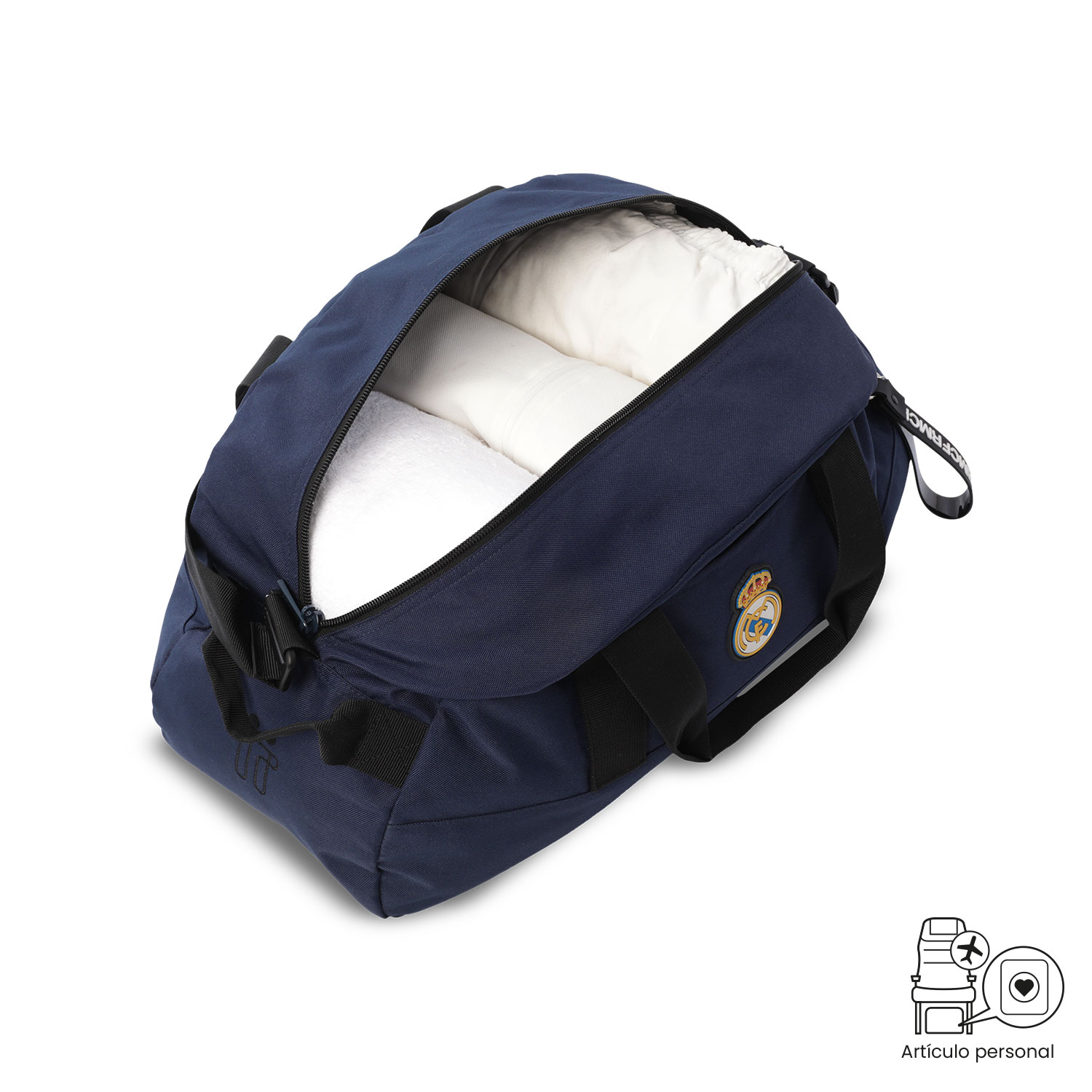 Totto Bolsa de viaje pequeña Real Madrid con capacidad 22L - Azul Azul-6