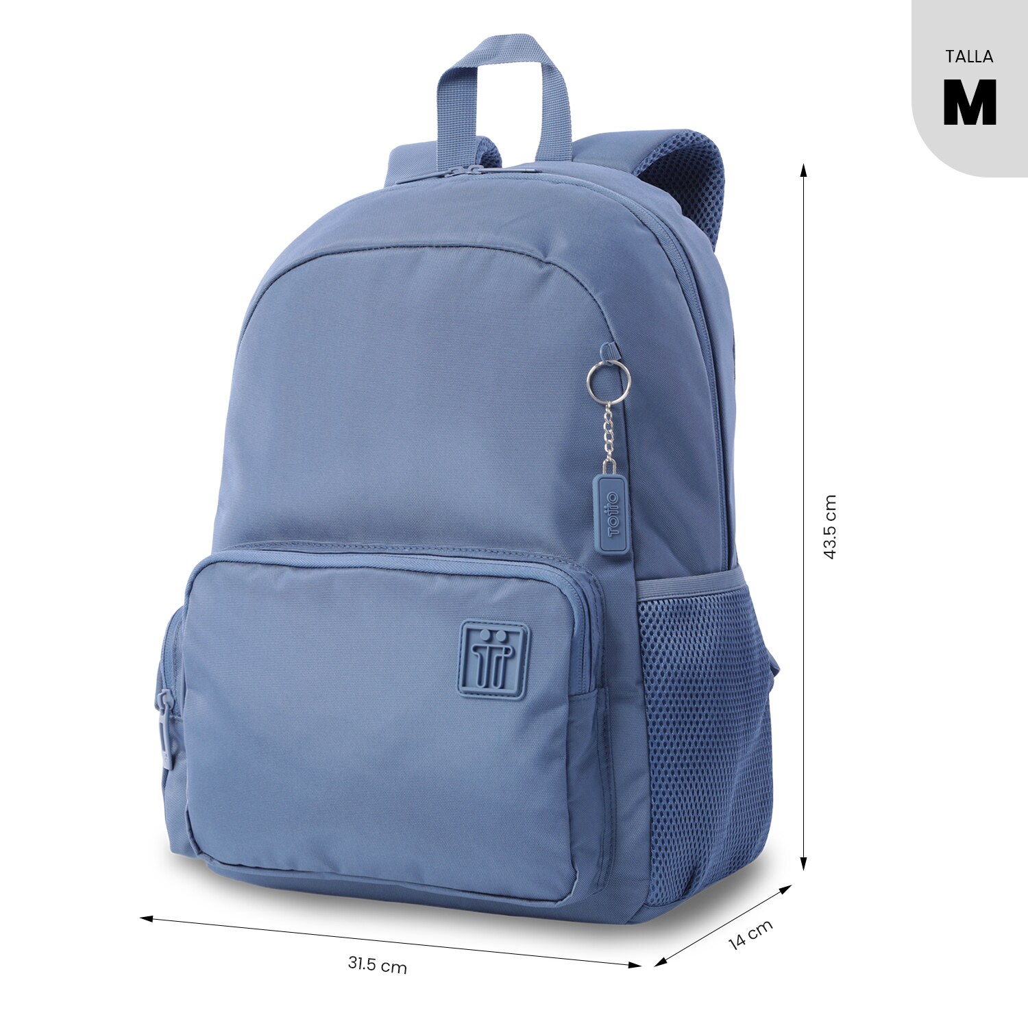Mochila ejecutiva Totto Kobe Azul-4
