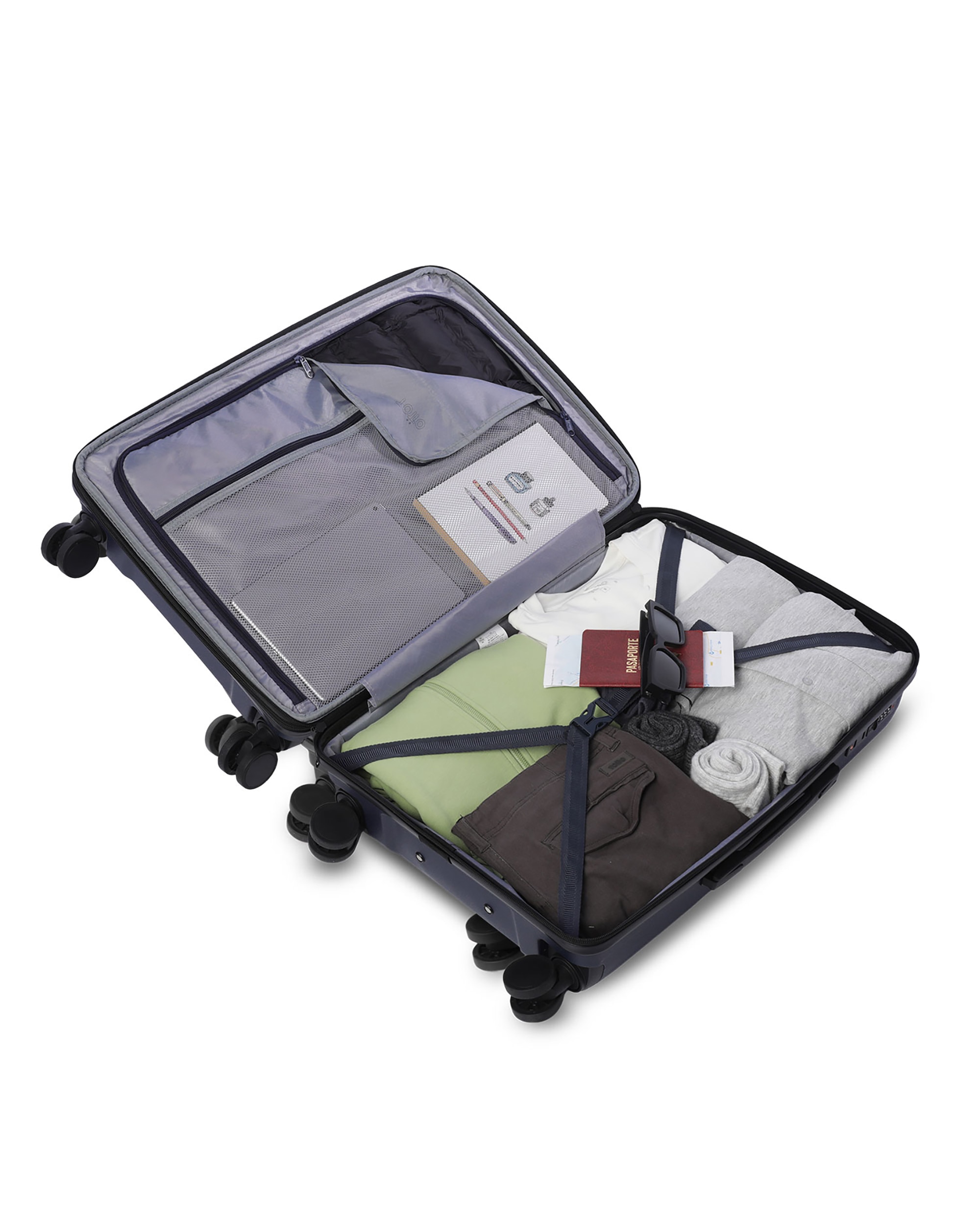 Maleta mediana trulli m rígida con capacidad de 67.13l - Totto - Azul Azul-5
