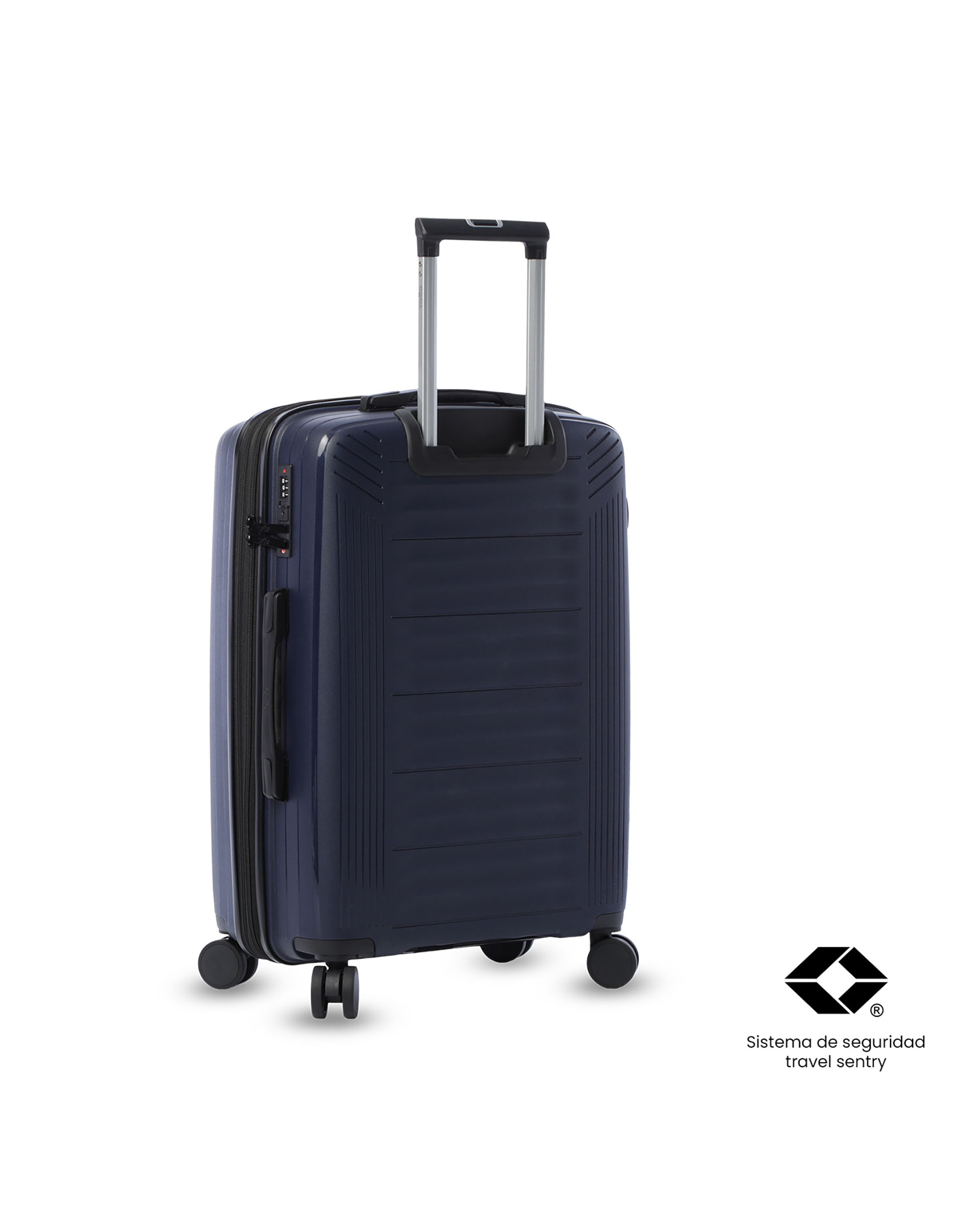 Maleta mediana trulli m rígida con capacidad de 67.13l - Totto - Azul Azul-7