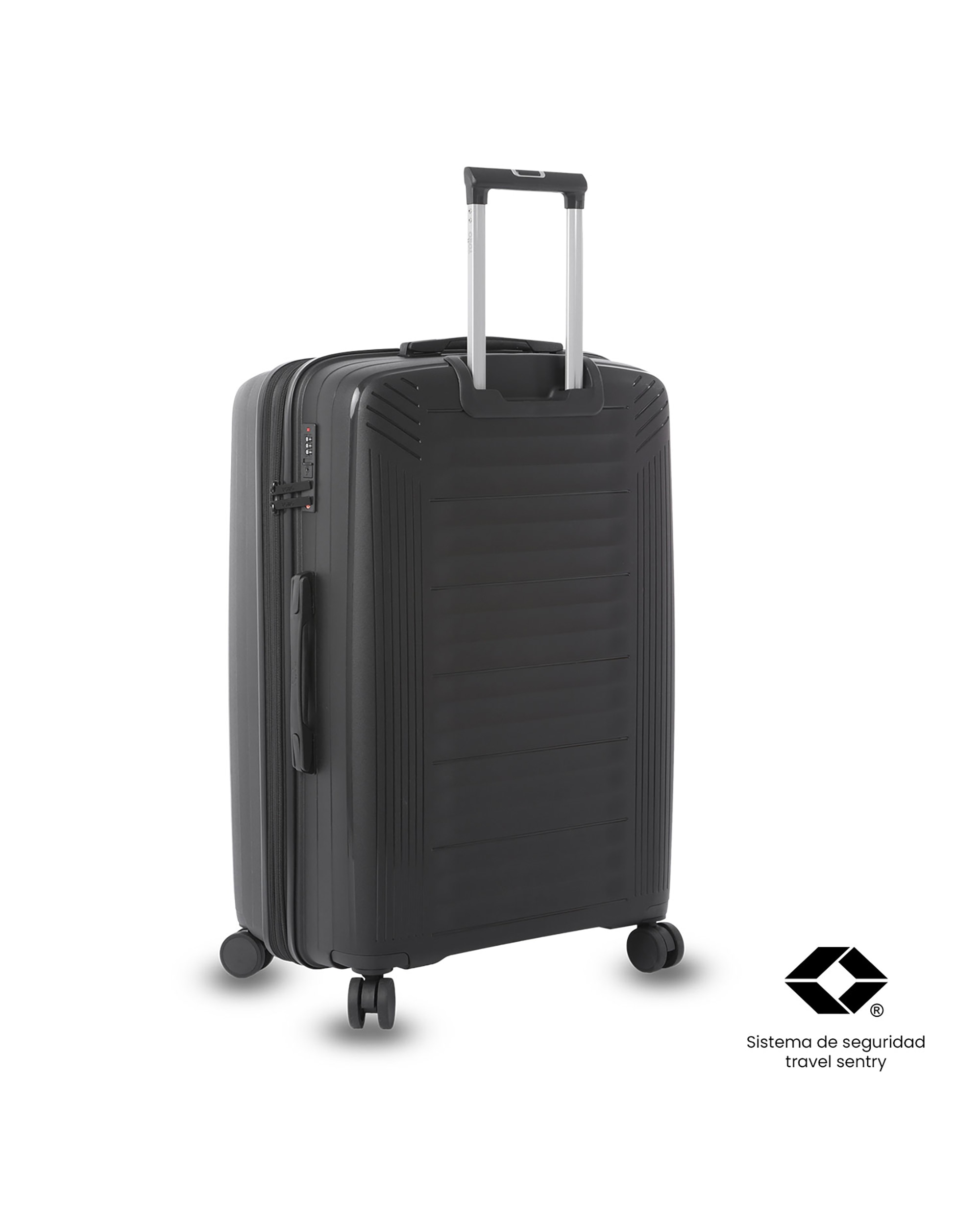 Maleta grande trulli l rígida con capacidad de 101.19l - Totto - Negro Negro-7