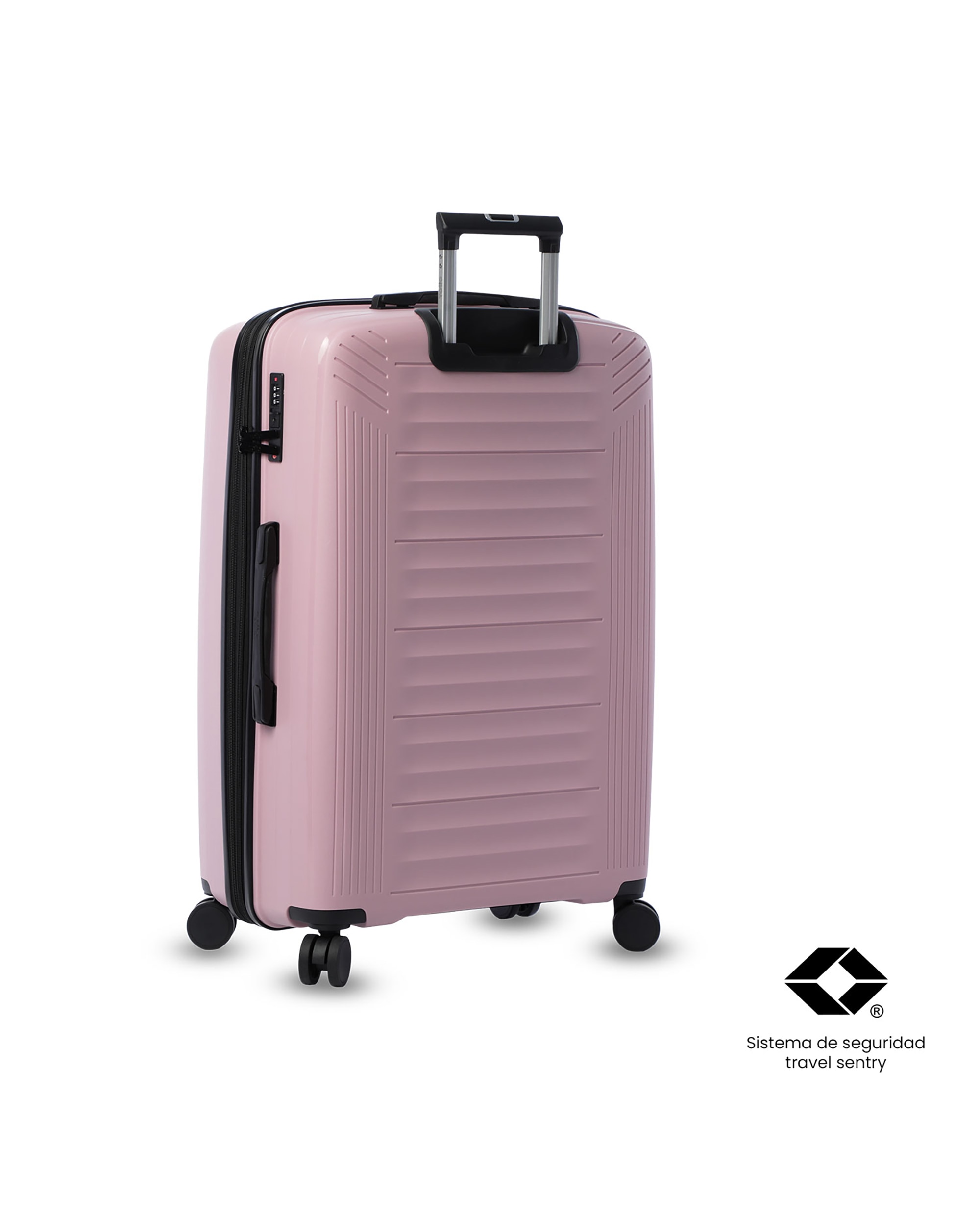 Maleta grande trulli l rígida con capacidad de 101.19l - Totto - Rosa Rosa-7