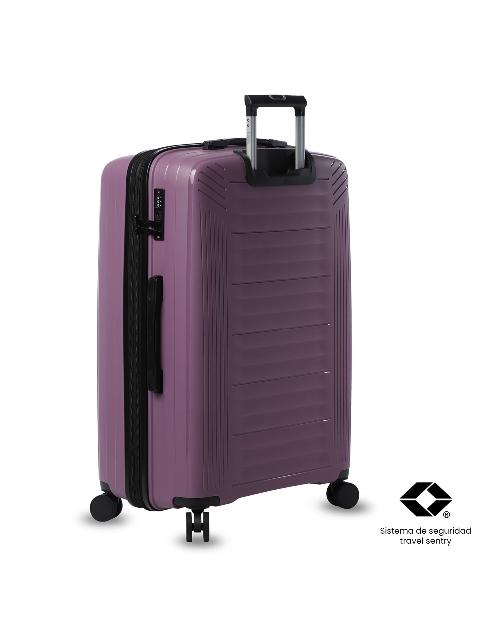 Maleta grande trulli l rígida con capacidad de 101.19l - Totto - Morado Morado-7