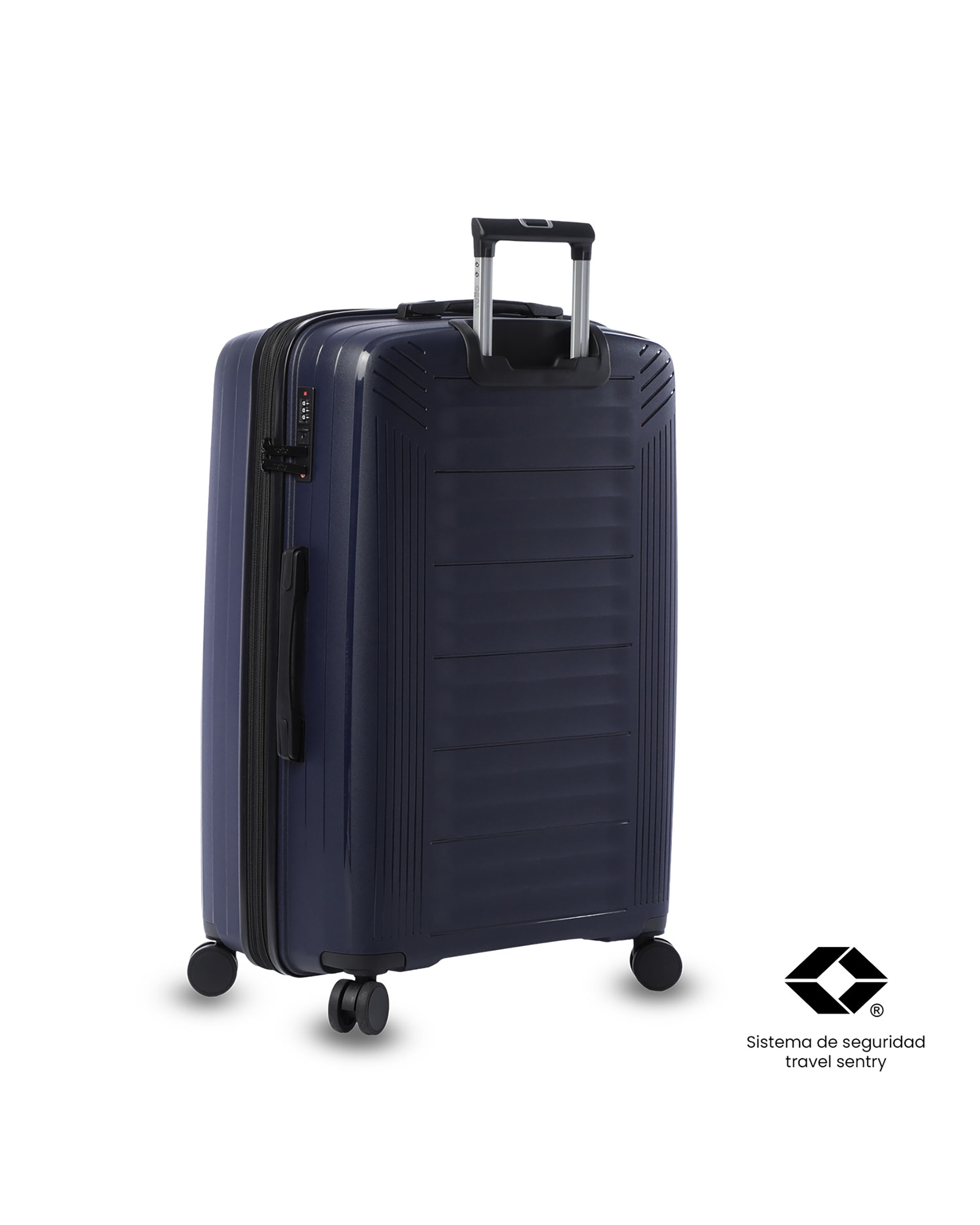 Maleta grande trulli l rígida con capacidad de 101.19l - Totto - Azul Azul-7