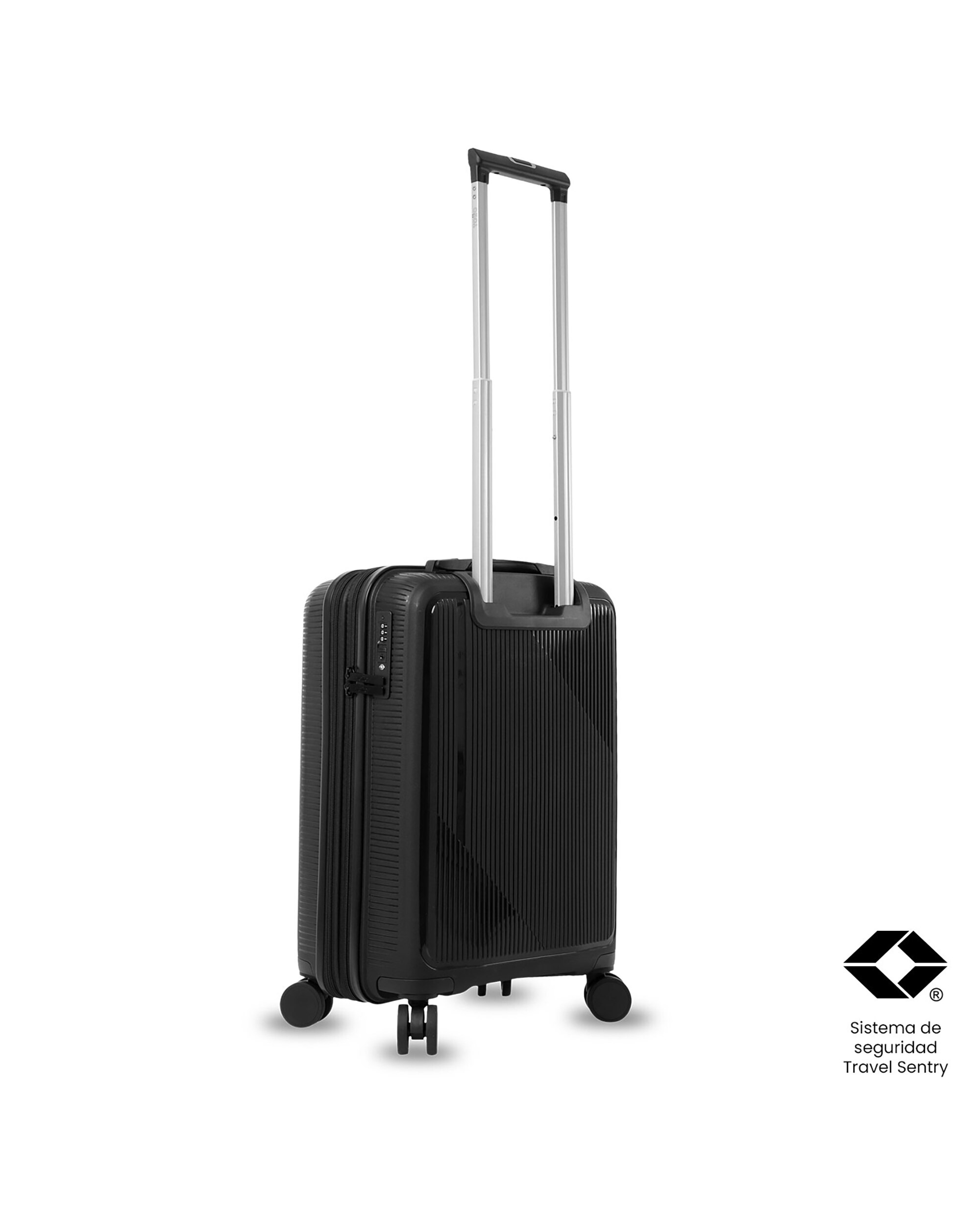 Maleta de cabina drifter s2 rígida con capacidad de 35.87l - Totto - Negro Negro-6