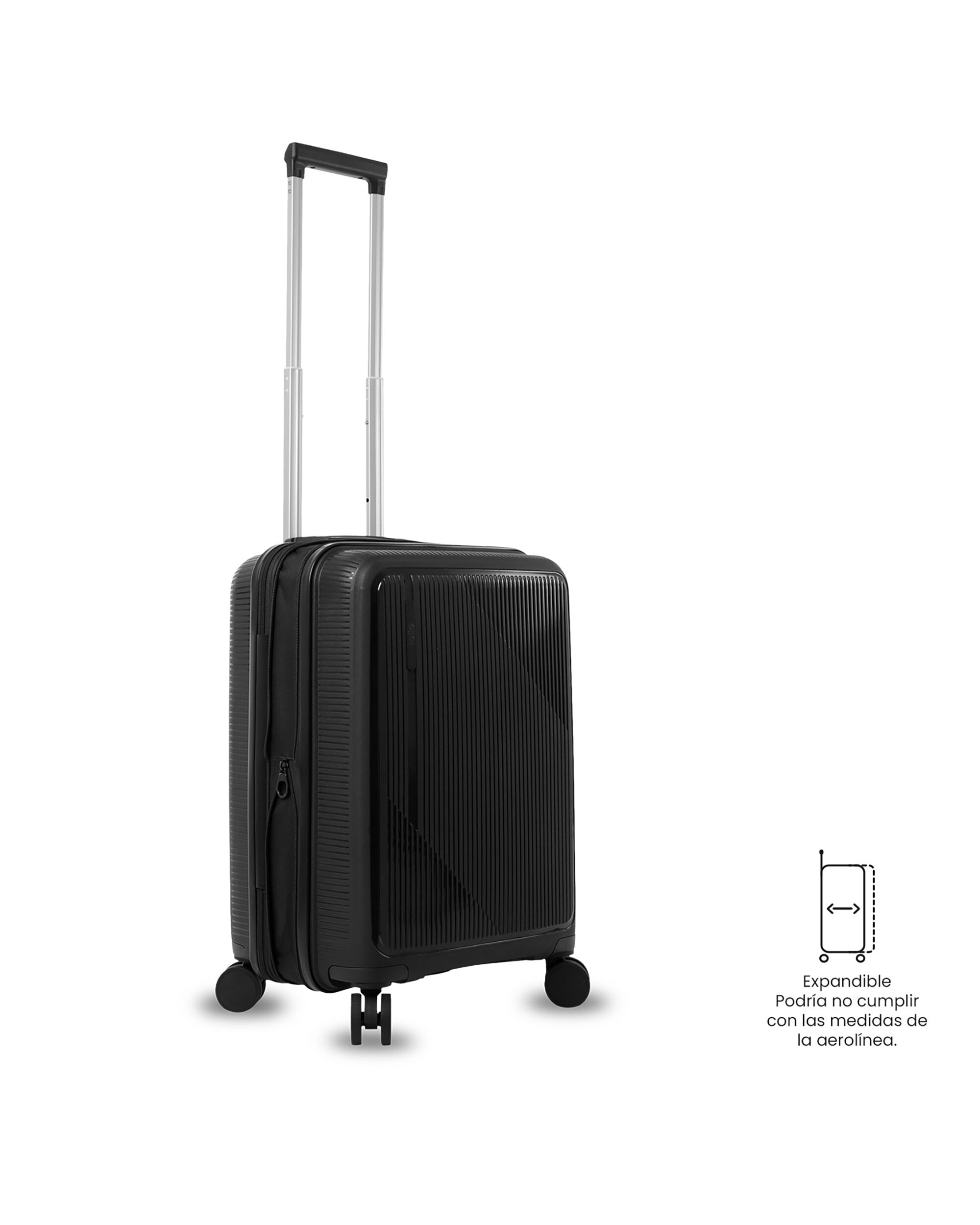 Maleta de cabina drifter s2 rígida con capacidad de 35.87l - Totto - Negro Negro-7