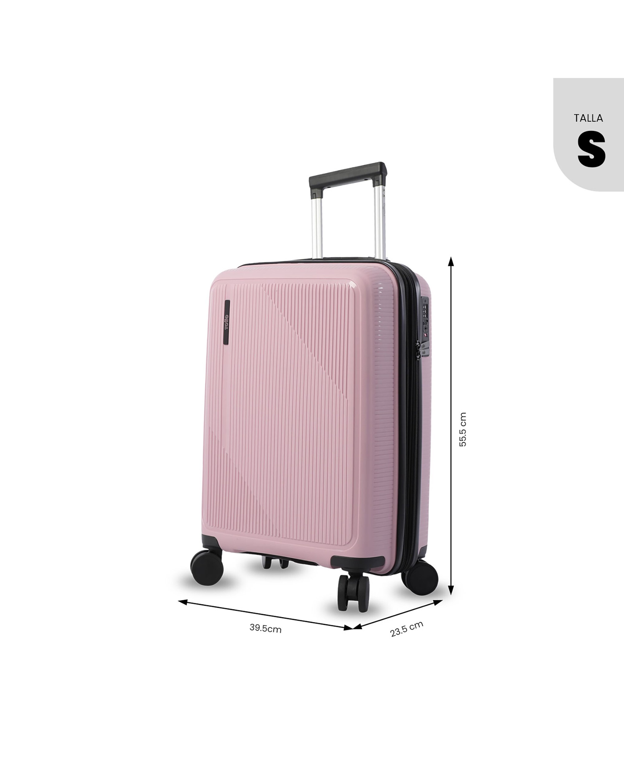Maleta de cabina drifter s2 rígida con capacidad de 35.87l - Totto - Morado Morado-4