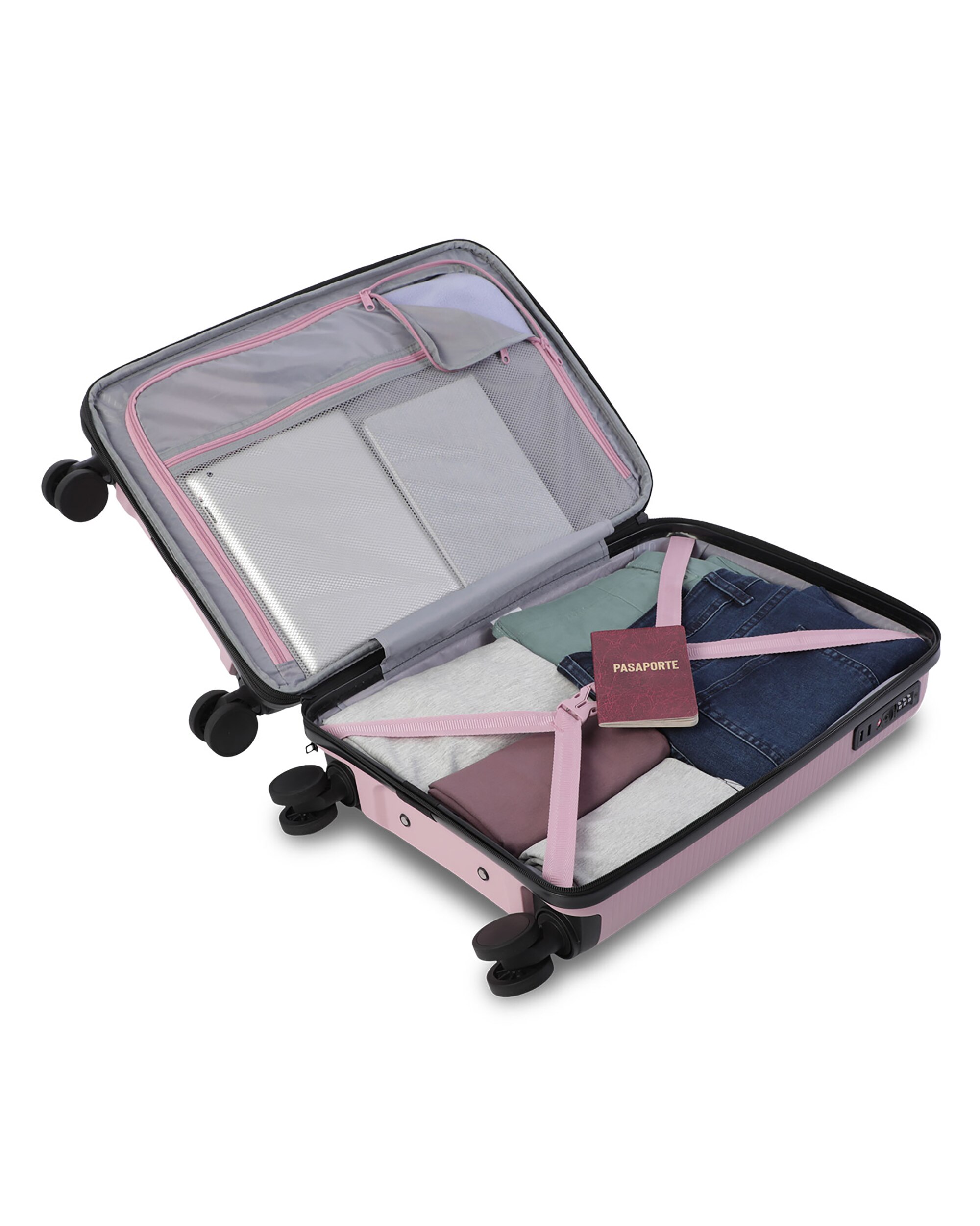 Maleta de cabina drifter s2 rígida con capacidad de 35.87l - Totto - Morado Morado-5