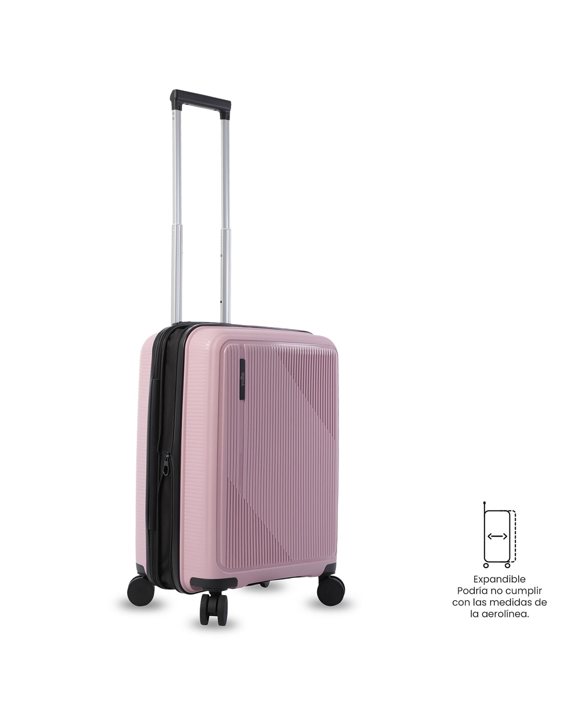 Maleta de cabina drifter s2 rígida con capacidad de 35.87l - Totto - Morado Morado-7