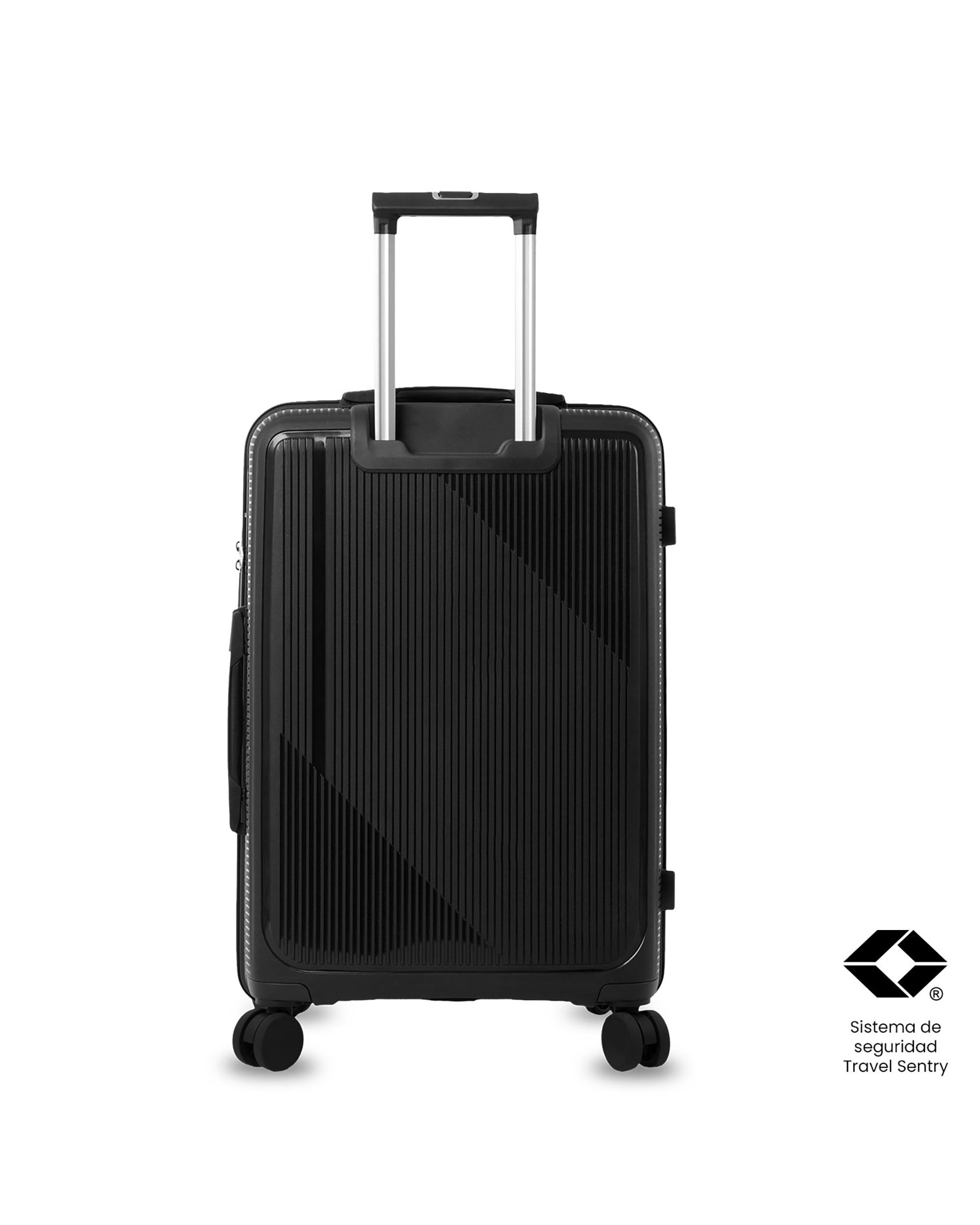 Maleta mediana drifter m rígida con capacidad de 67.13l - Totto - Negro Negro-6