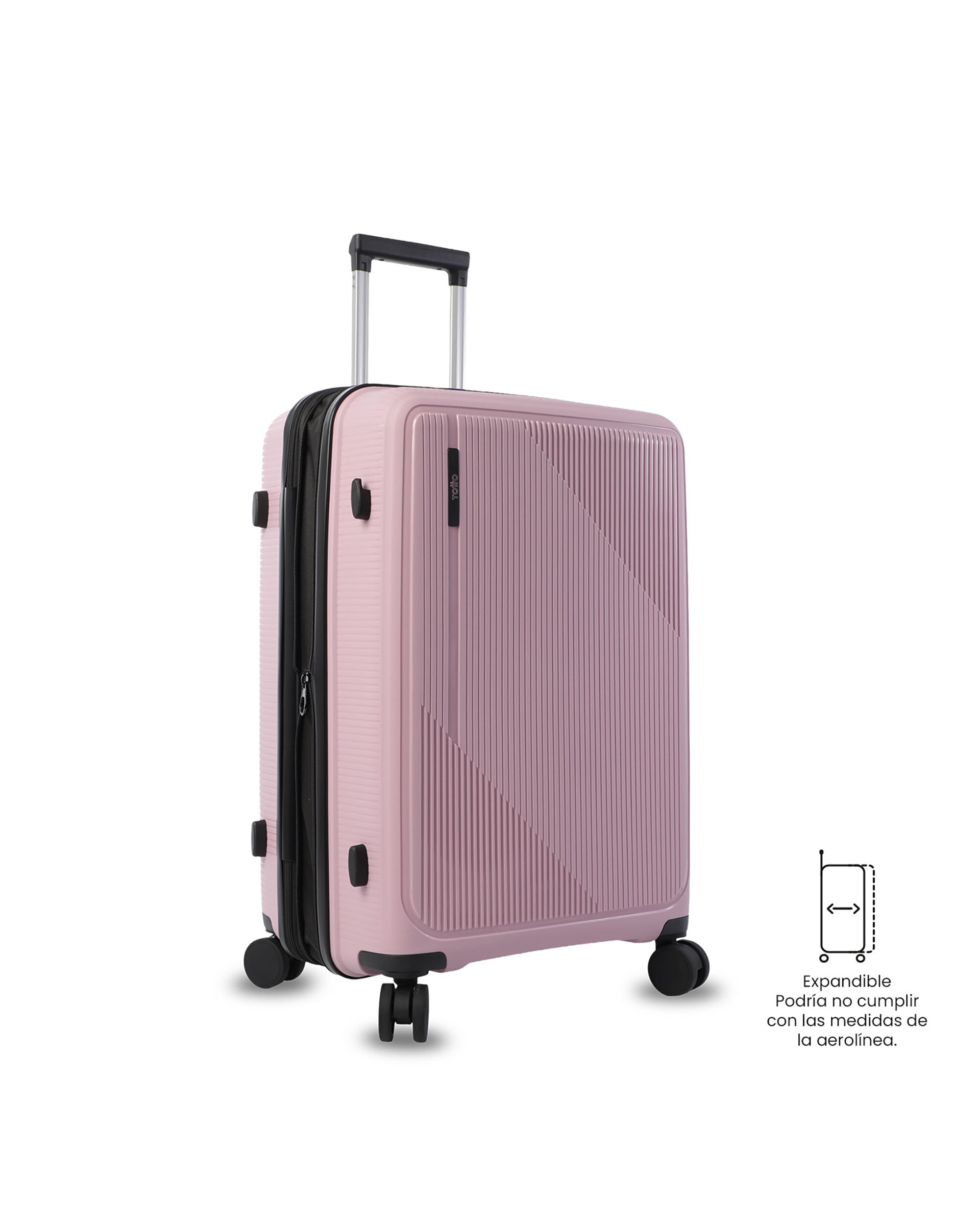Maleta mediana drifter m rígida con capacidad de 67.13l - Totto - Morado Morado-7