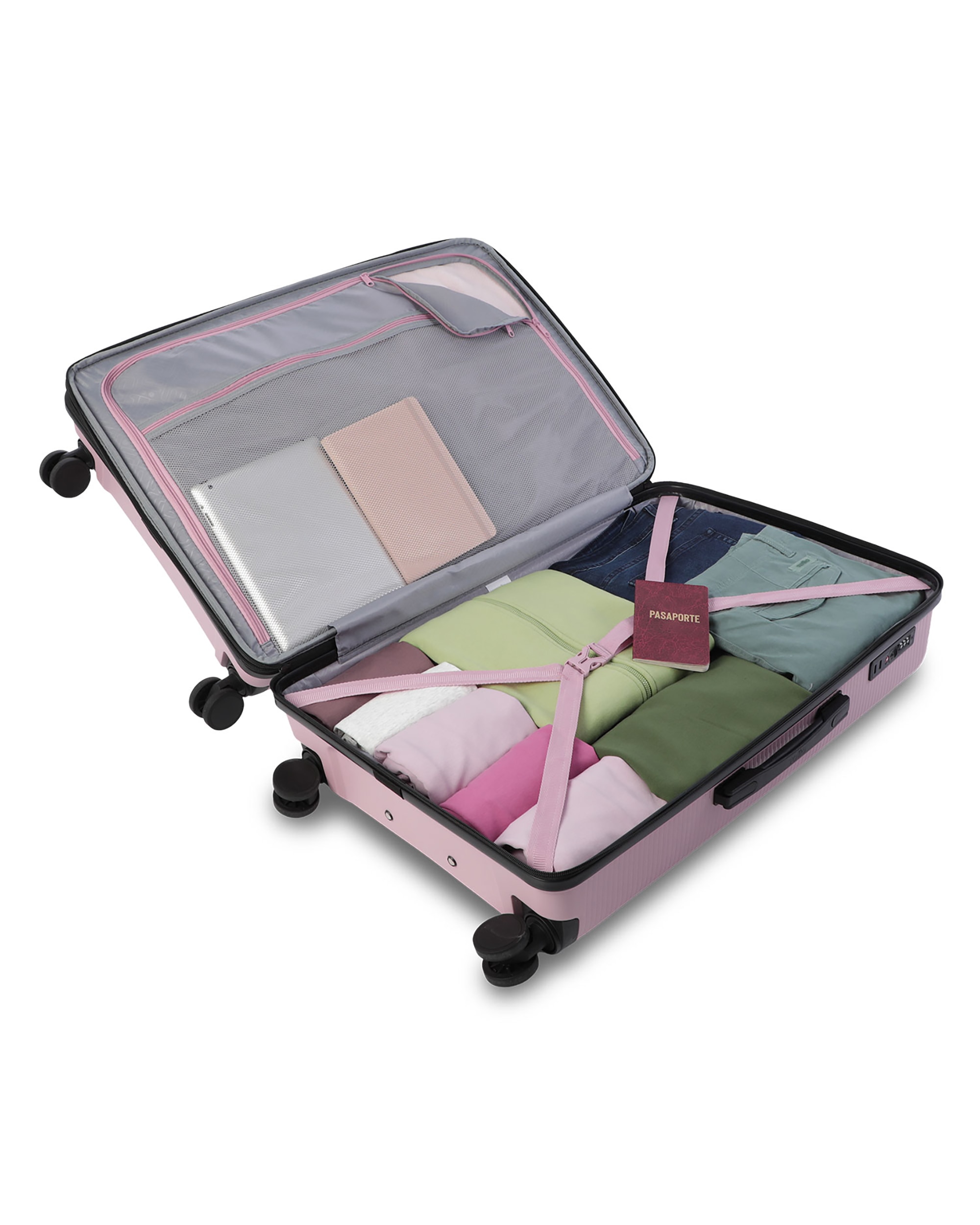 Maleta grande drifter l rígida con capacidad de 101.19l - Totto - Morado Morado-5