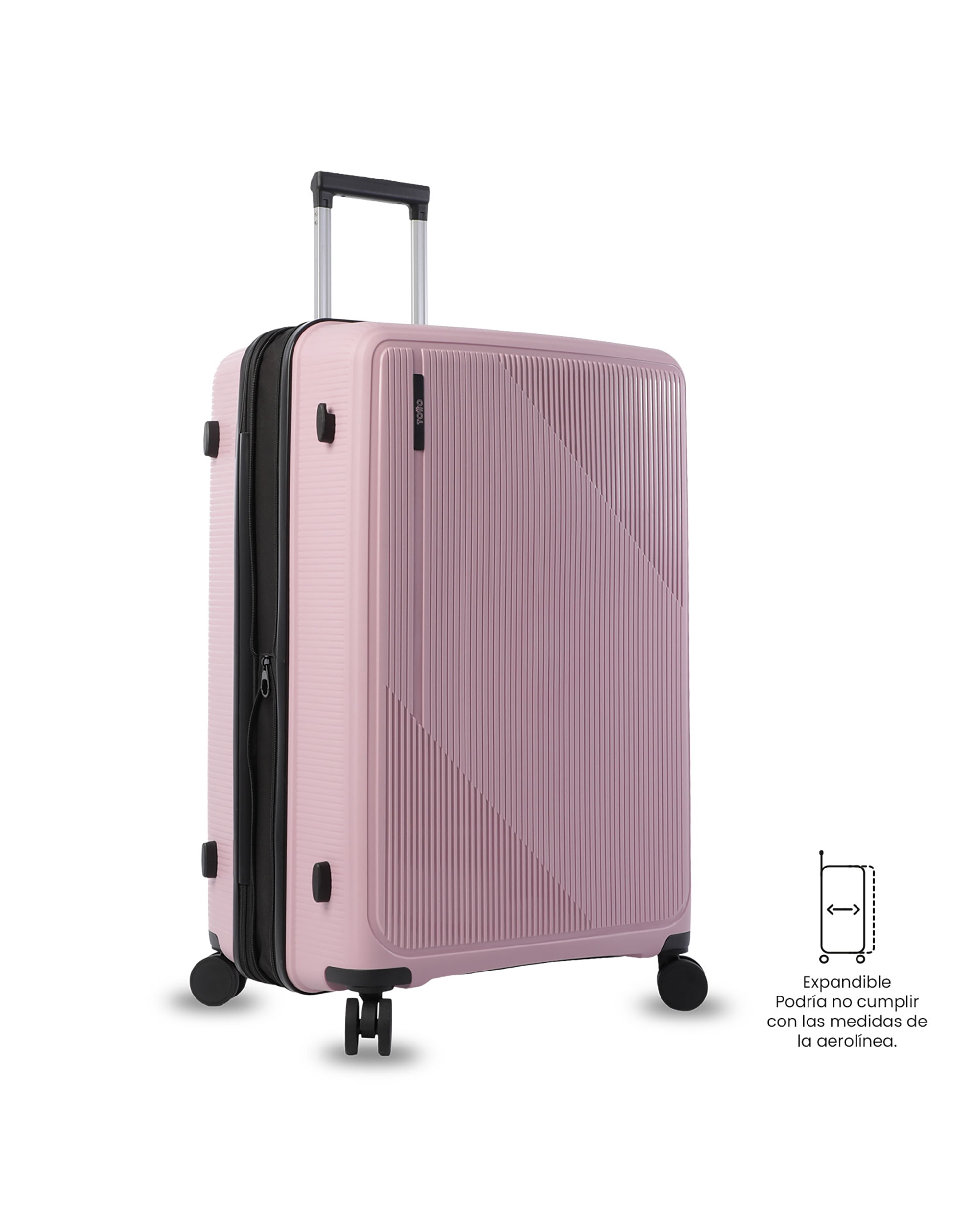 Maleta grande drifter l rígida con capacidad de 101.19l - Totto - Morado Morado-7
