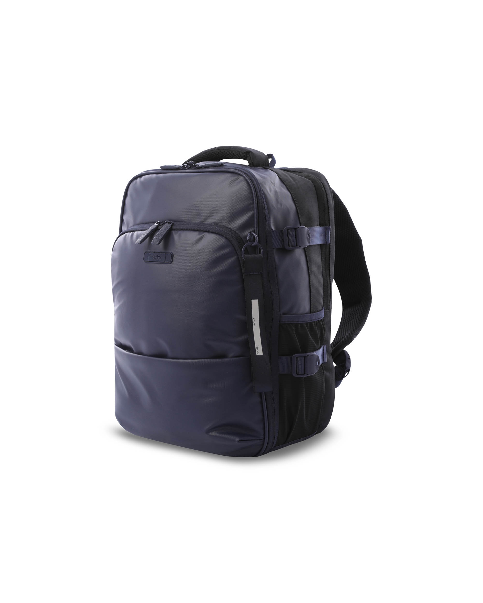 Mochila viaje trip con capacidad de 18.79l - Totto - Azul marino Azul marino-3