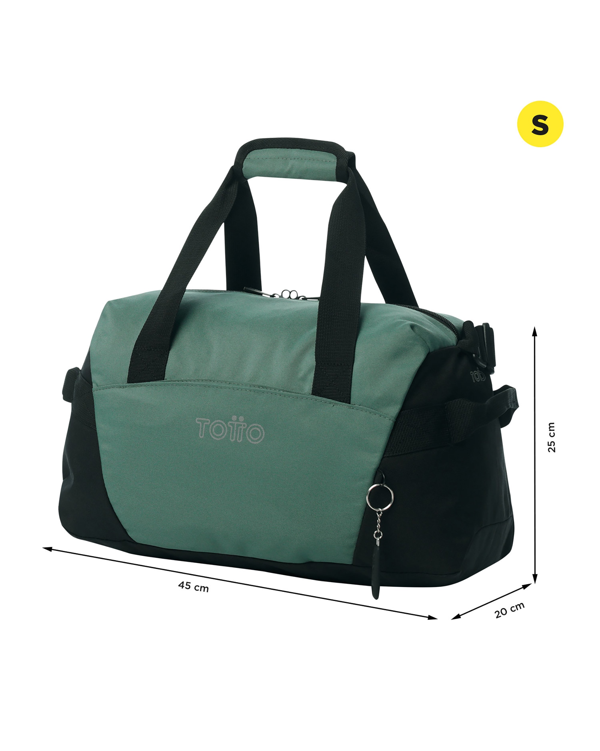 Bolsa pequeña Active Pro S con capacidad 20 L - Totto - Verde Verde-3