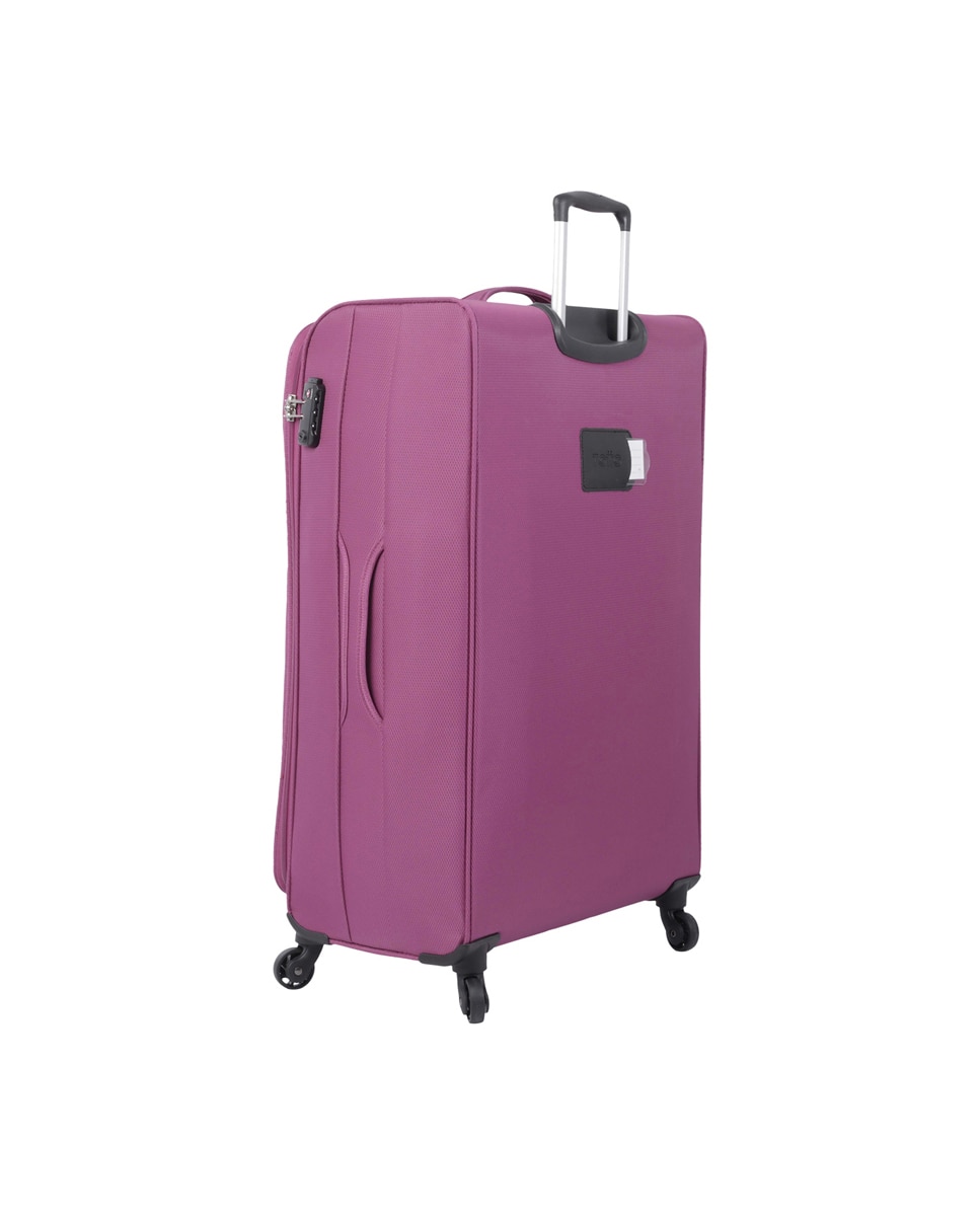 Imagen 4 de Maleta Grande Travel Lite blanda con capacidad 80 L - Totto - Morado Morado