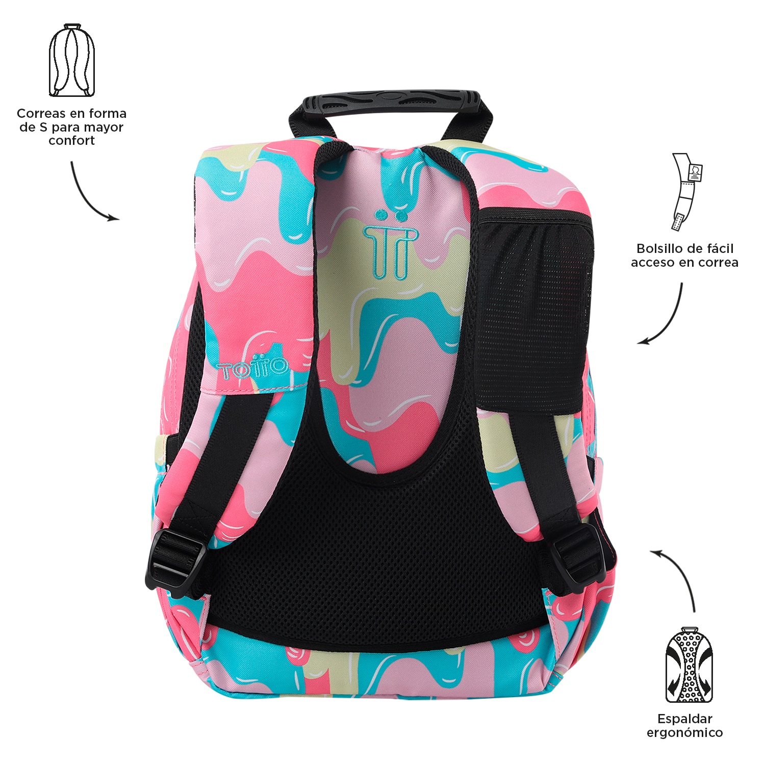 Mochila totto tempera online