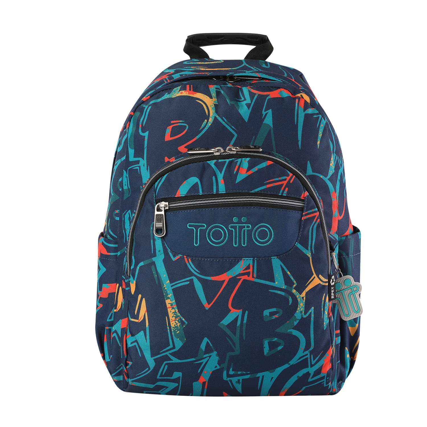 Mochila Totto Acuareles escolar eco friendly color Shock Totto El Corte Ingles