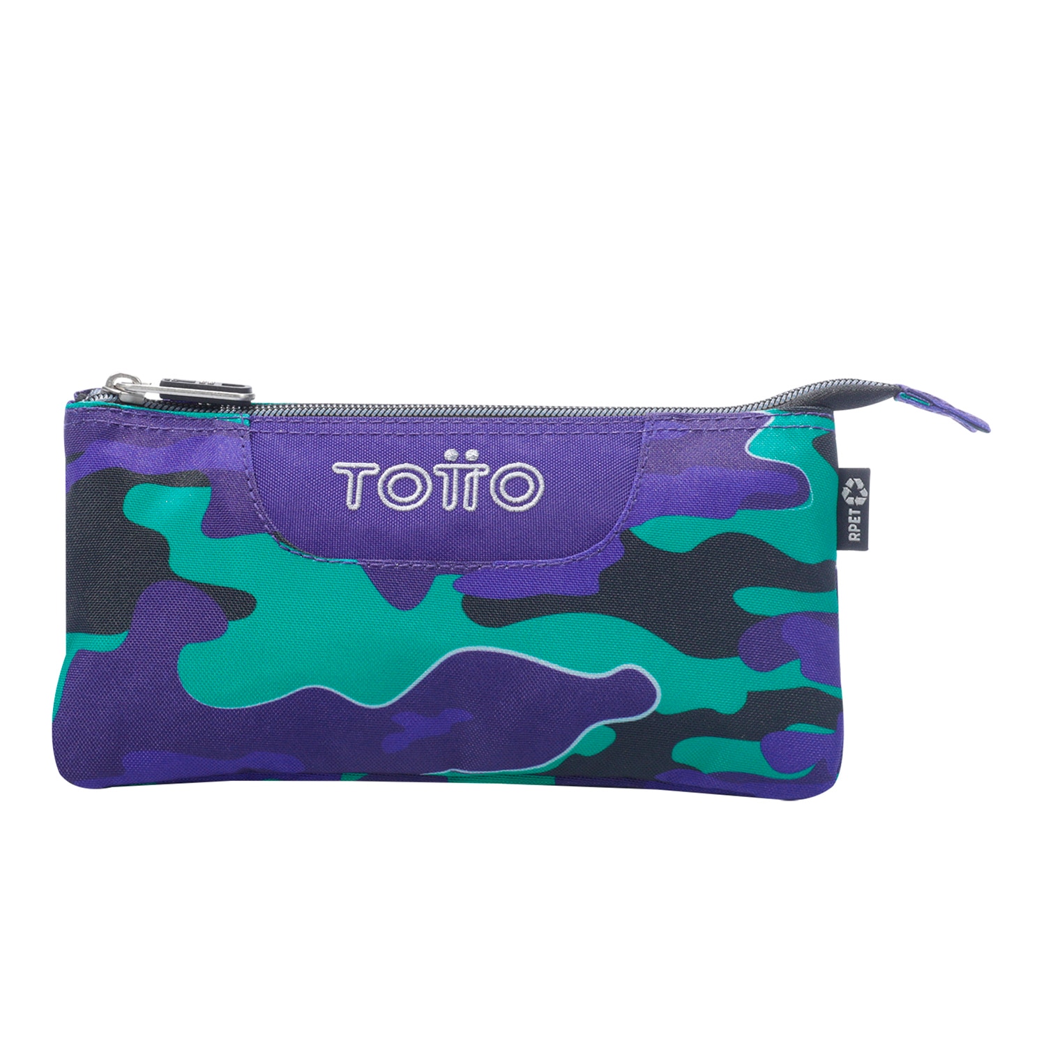 Estuche Totto Tablero escolar eco friendly tres compartimentos color azul Seli Totto El Corte Ingles