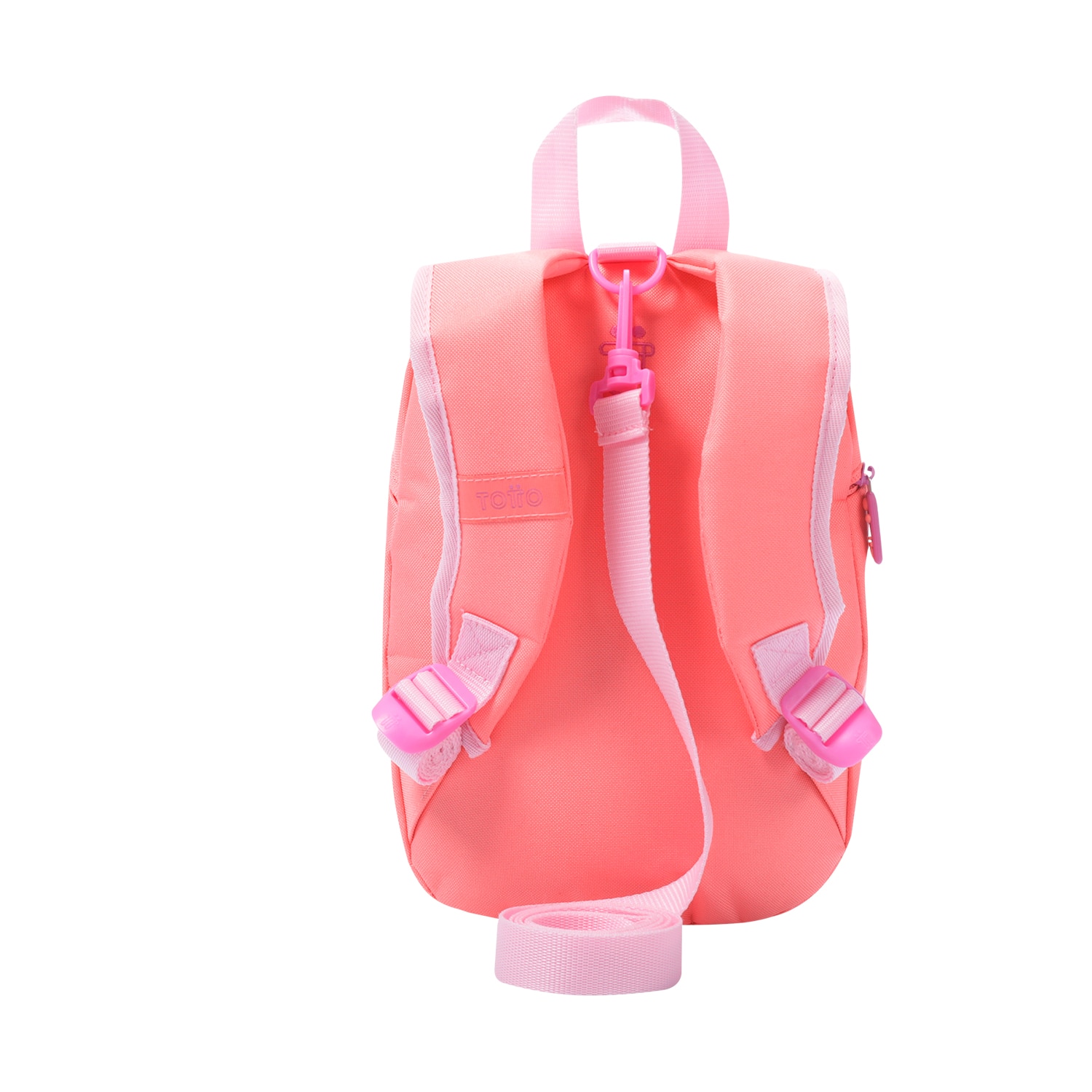 Imagen 3 de Mochila infantil totto cornejo con organizador interior y correa ajustable Rosa