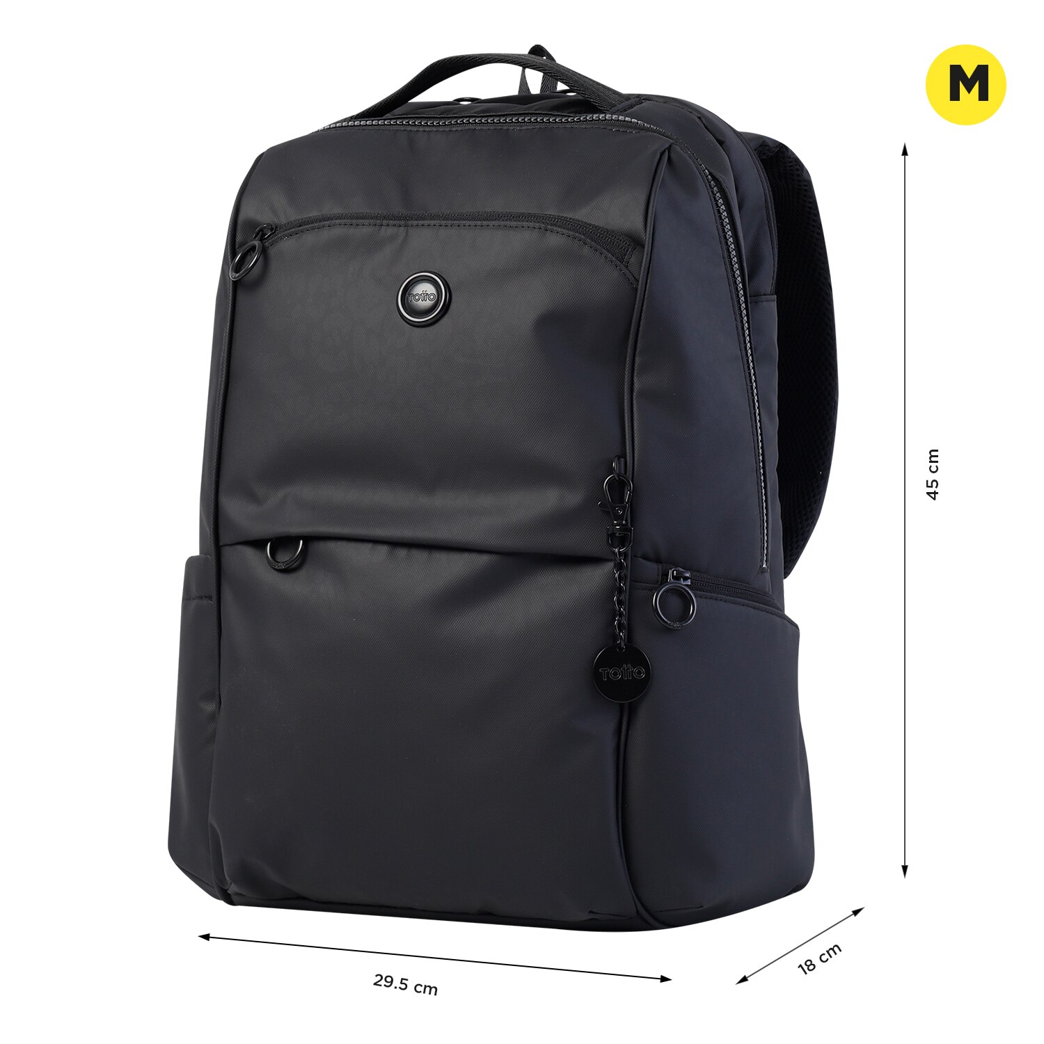 Mochila ejecutiva totto laila para portátil de 16” Negro-2