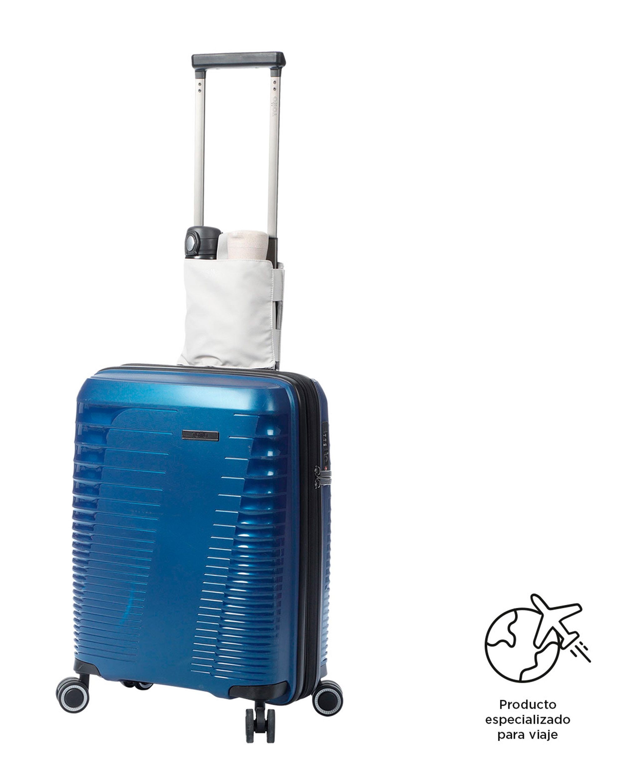 Complemento Free Hands para maleta con capacidad 2 L - Totto - Blanco Blanco-3