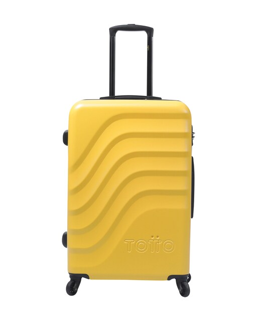 Imagen 0 de Maleta Bazy rígida mediana amarillo Super Lemon con capacidad 63 litros