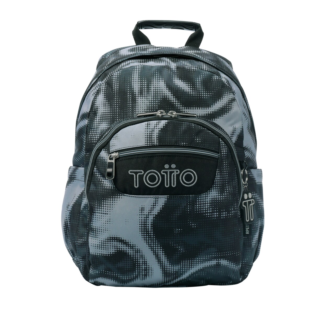 Morral Gommas Bolso Totto Negro Mochilas Totto Bolsos Totto Para