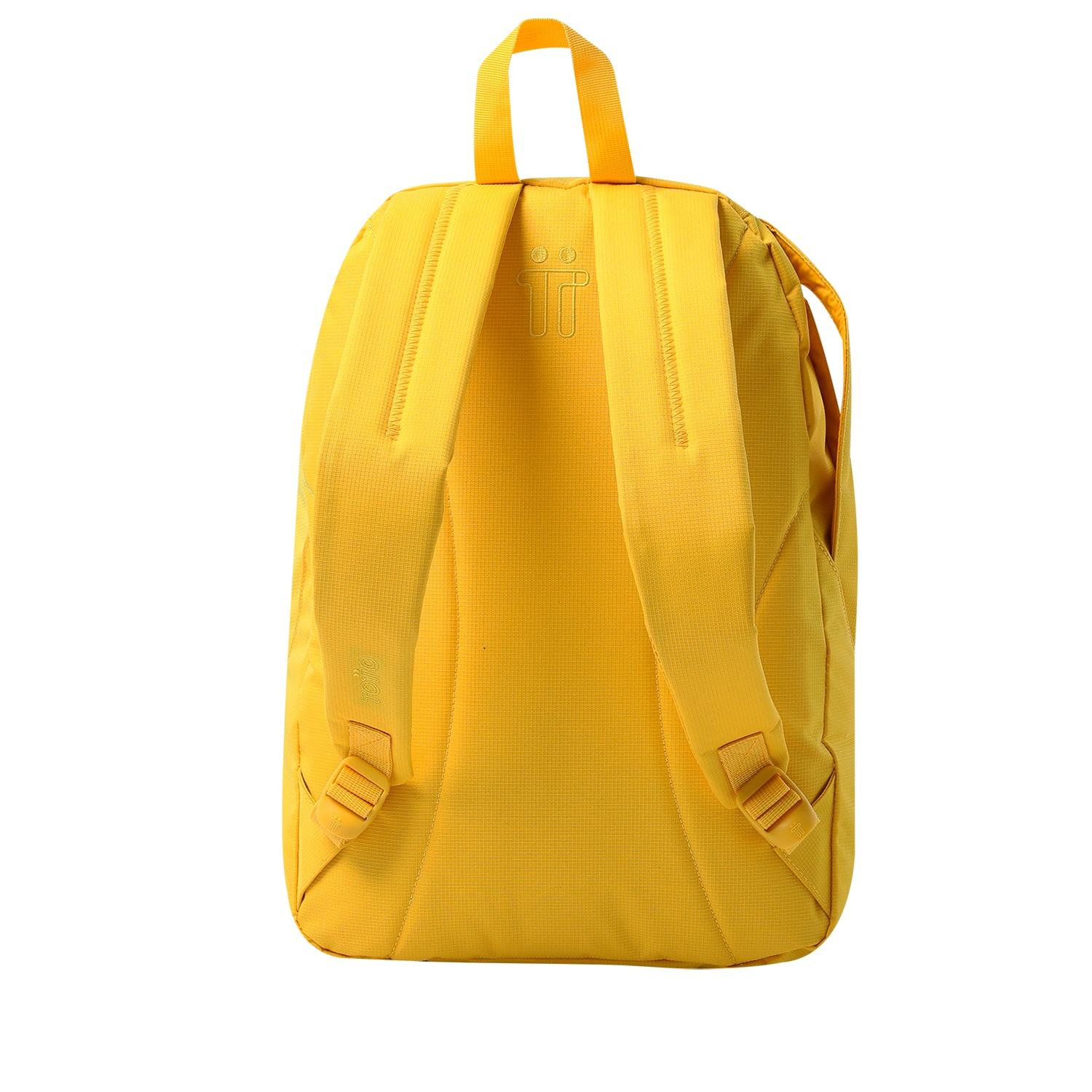 Mochila urbana totto omettto con organizador interior y tejido resistente Amarillo-3