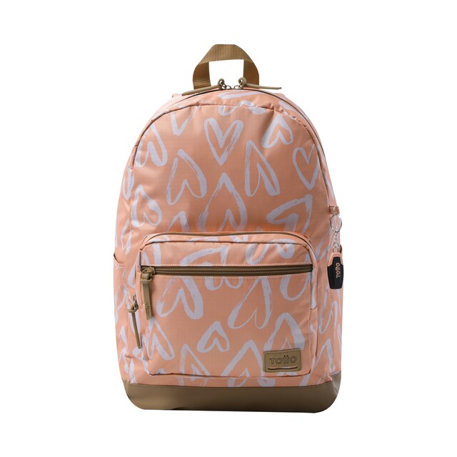 Imagen 0 de Mochila Totto Tocax juvenil color naranja Pure Love