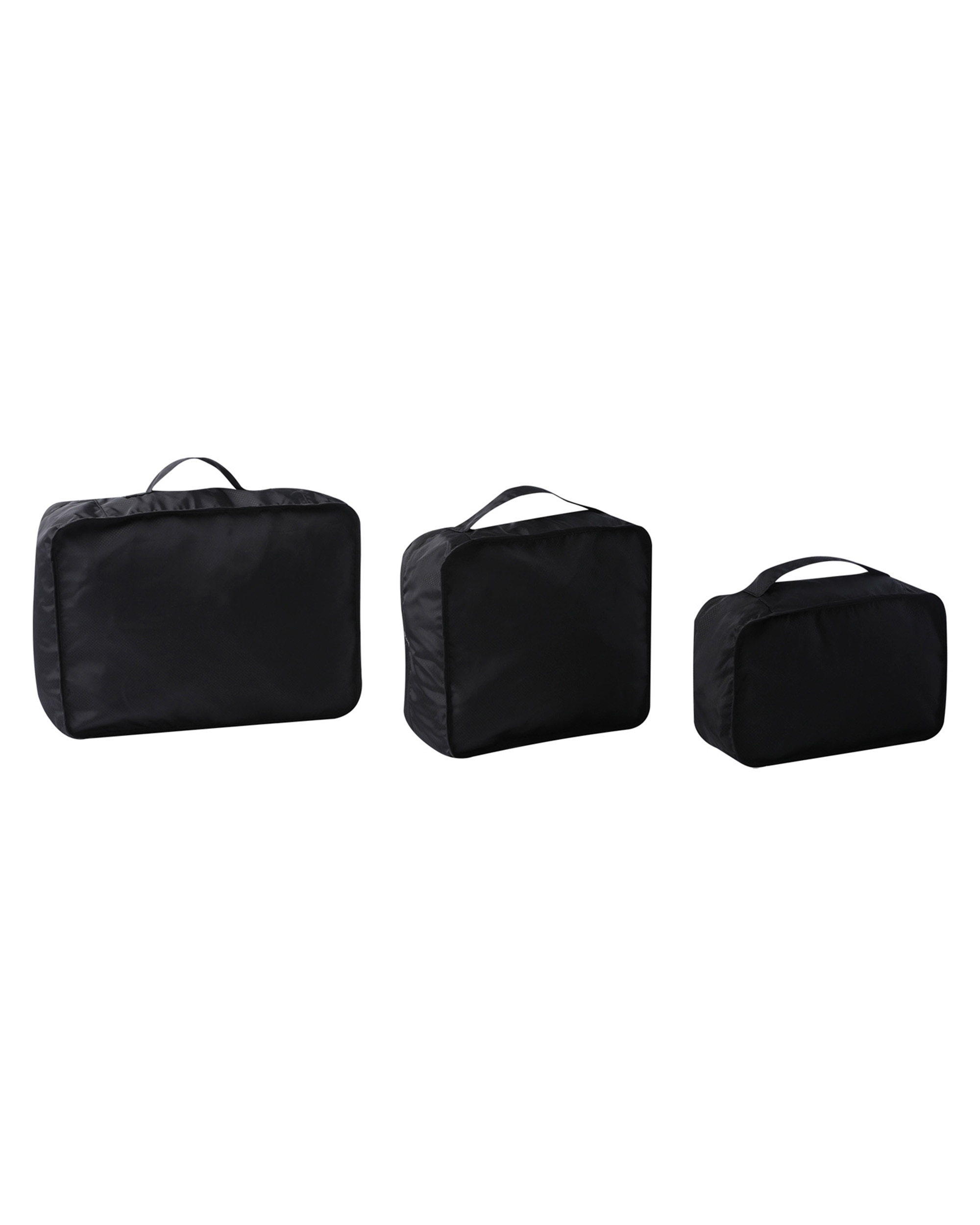 Organizador de viaje Packing Cube X6 con capacidad 8 L - Totto - Negro Negro-1