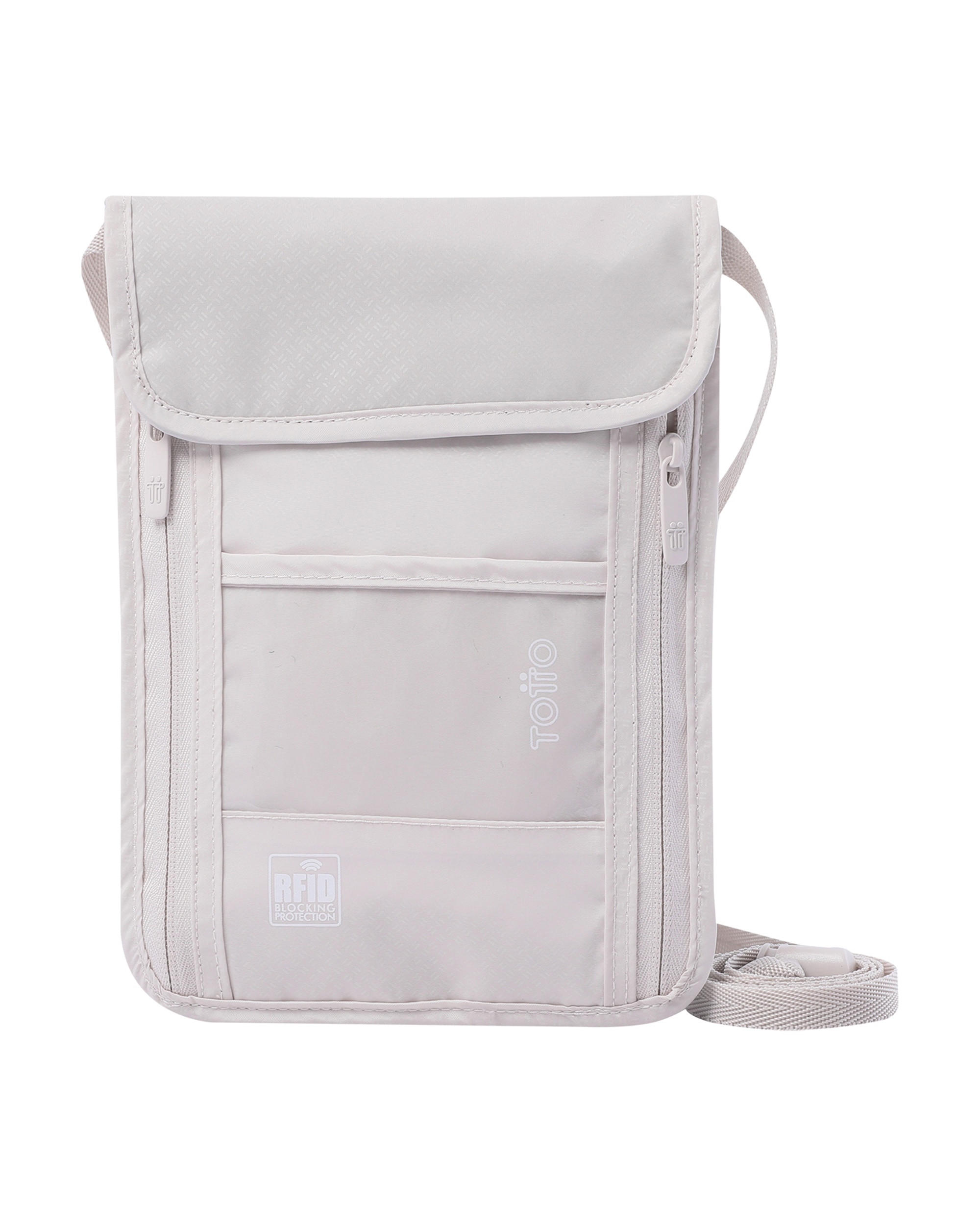Imagen 0 de Porta Pasaporte Hang RFID Blocker White Sand Beige