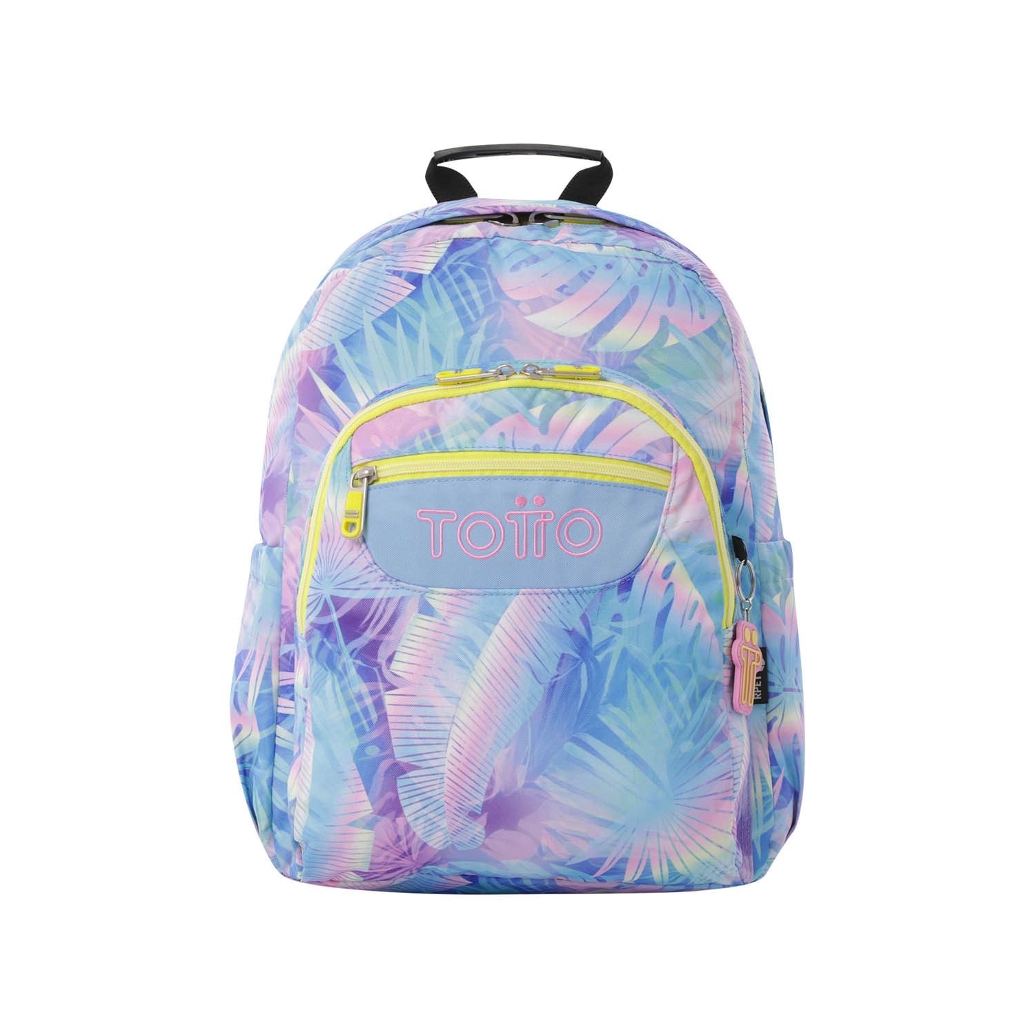 Imagen 0 de Mochila escolar totto acuareles prisma para portátil de 14” y adaptable a carro