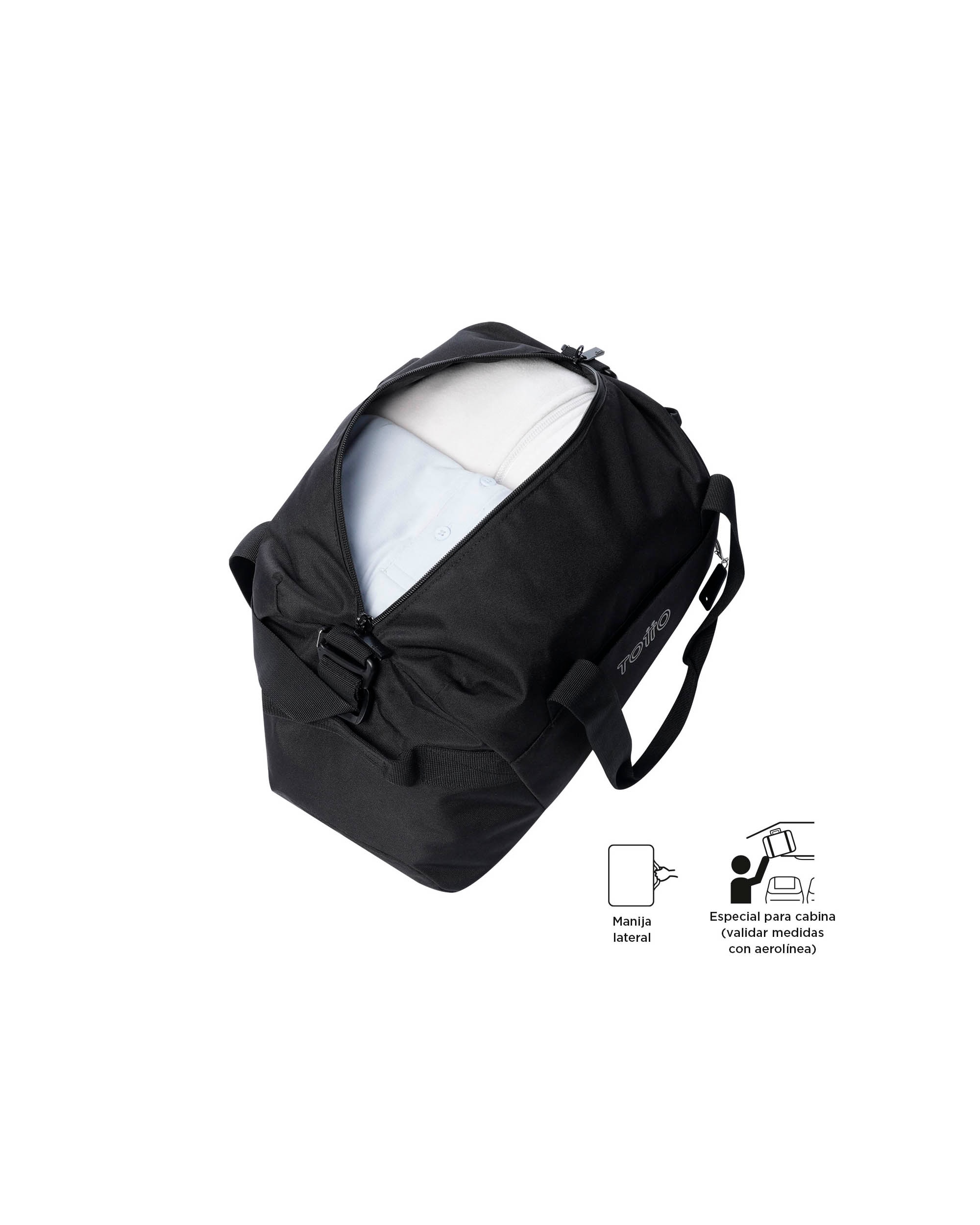 Bolsa Active Pro S Montana Grape pequeña blanda con capacidad 20 L - Totto - Negro Negro-3
