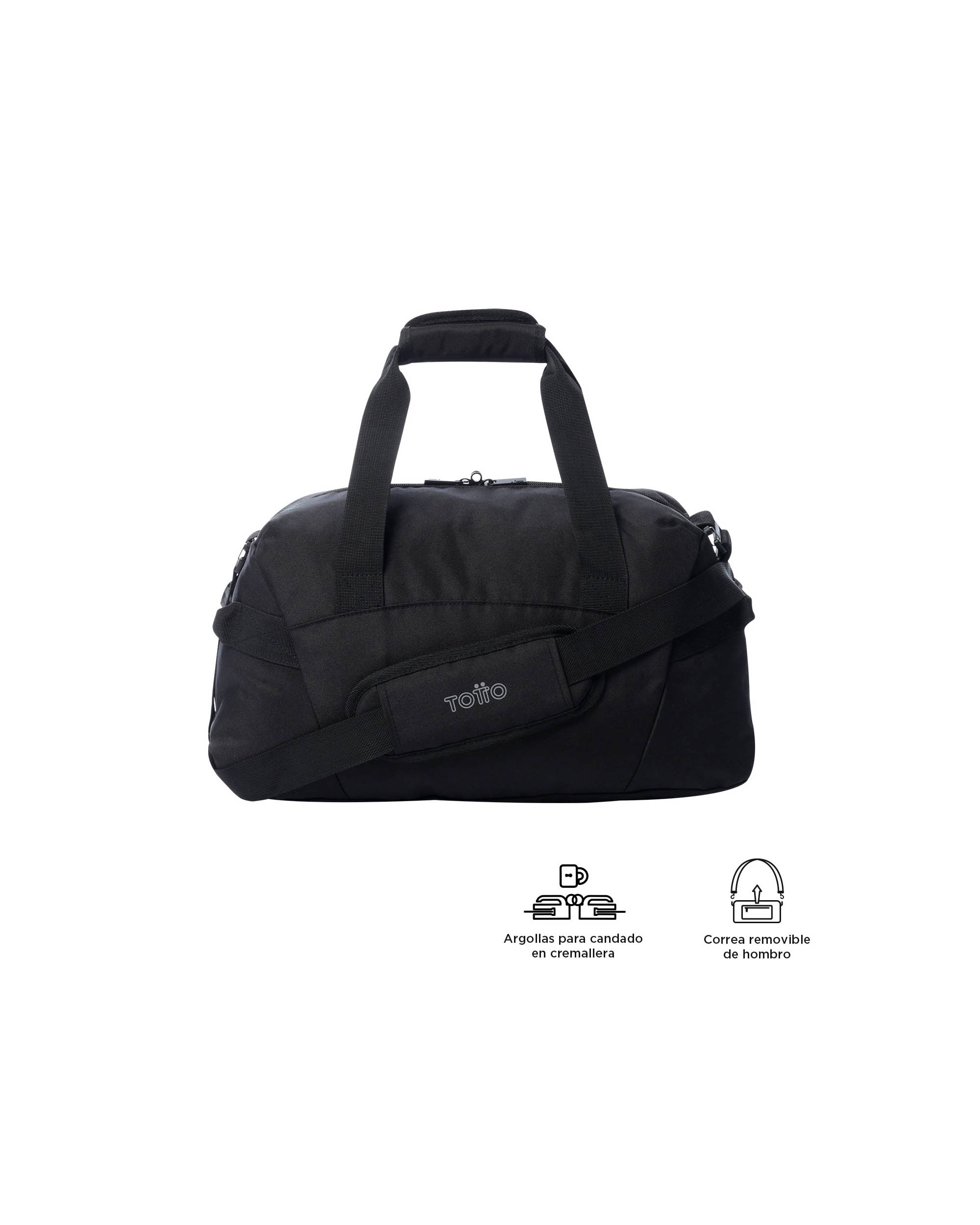 Bolsa Active Pro S Montana Grape pequeña blanda con capacidad 20 L - Totto - Negro Negro-4
