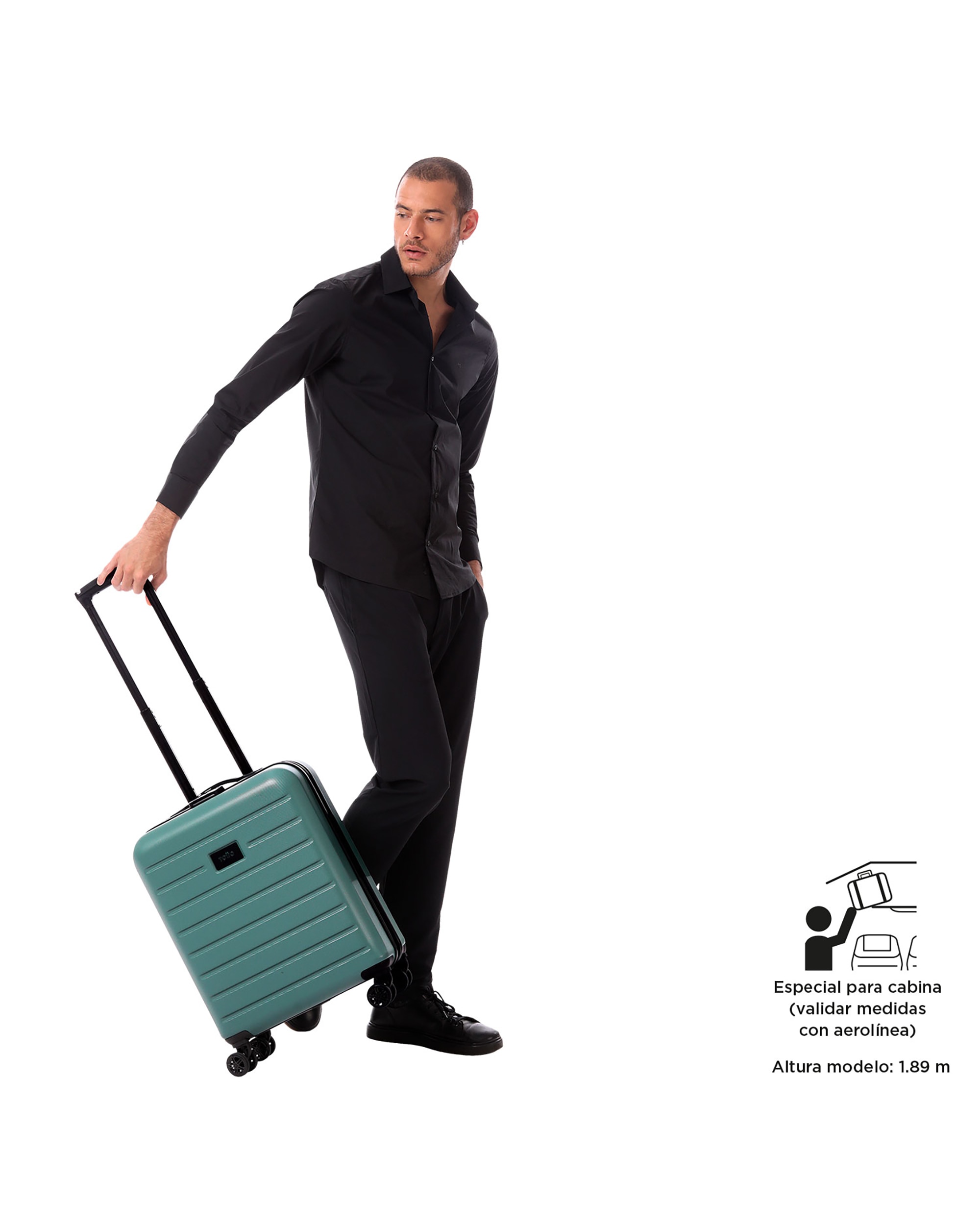 Imagen 2 de Maleta underseater Harbor S con capacidad 38 L - Verde Verde
