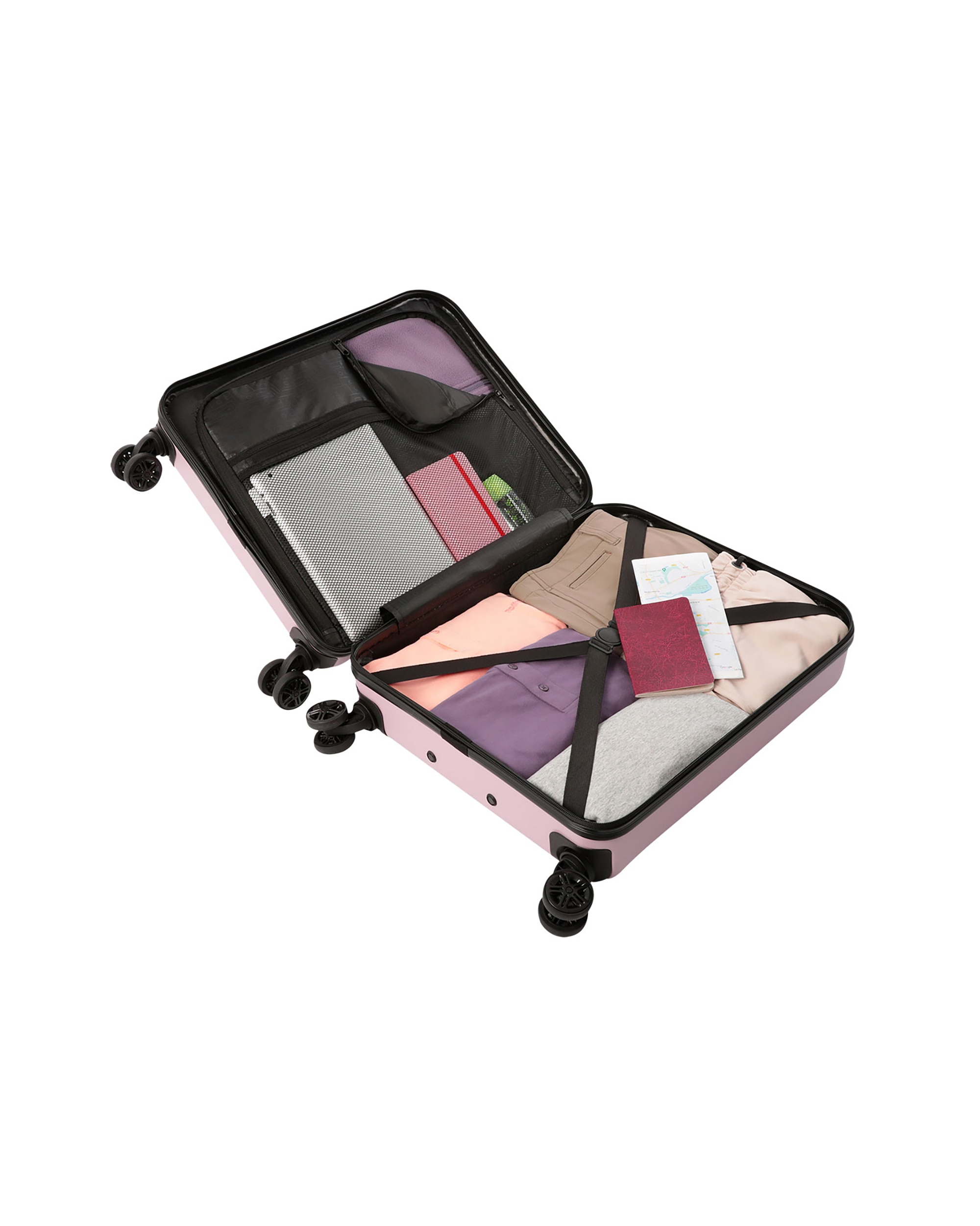 Maleta underseater Harbor S con capacidad 38 L - Totto - Rosa Rosa-4