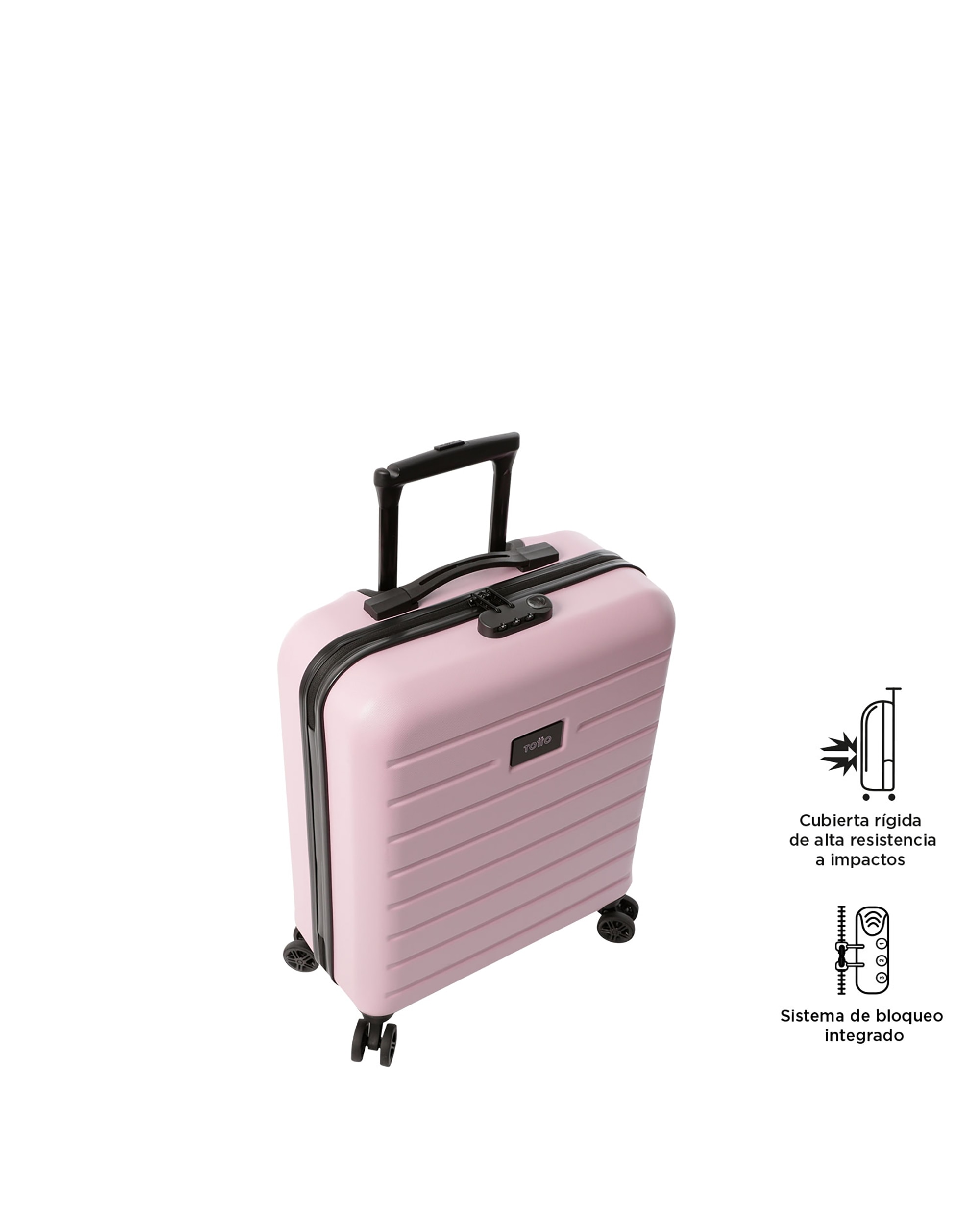 Maleta underseater Harbor S con capacidad 38 L - Totto - Rosa Rosa-5