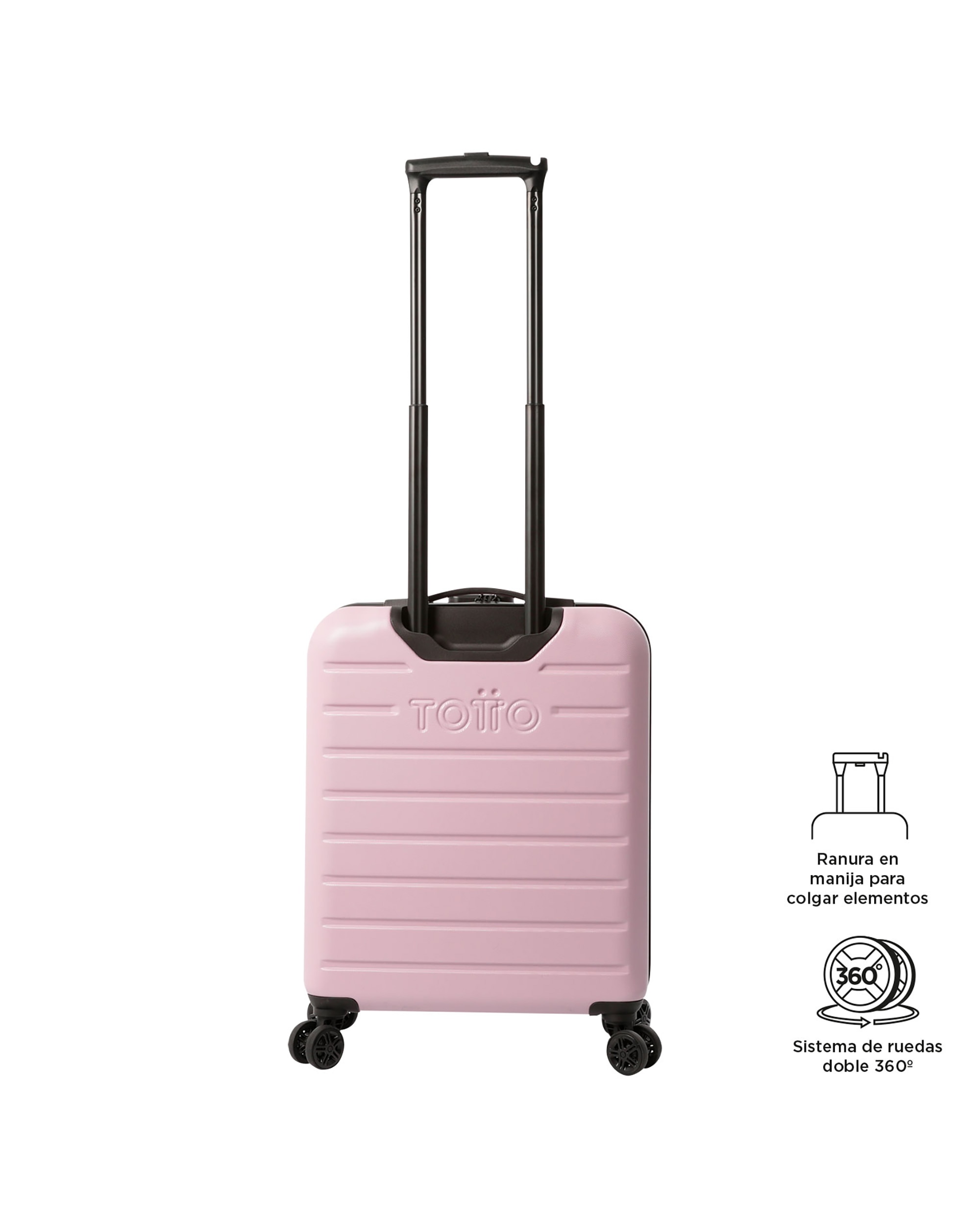 Maleta underseater Harbor S con capacidad 38 L - Totto - Rosa Rosa-6