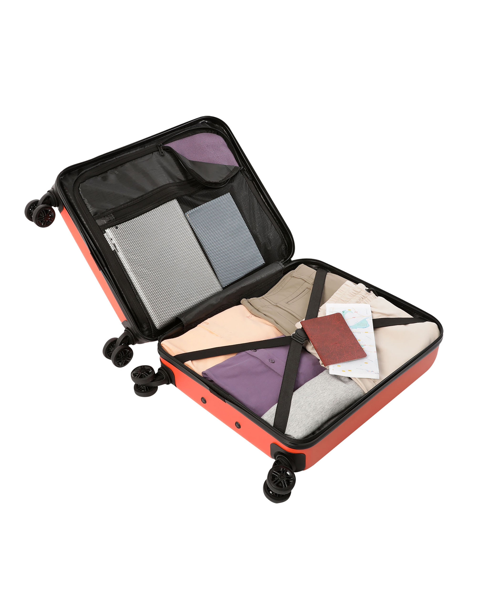 Imagen 5 de Maleta underseater Helios S rígida con capacidad 38 L - Totto - Naranja Naranja