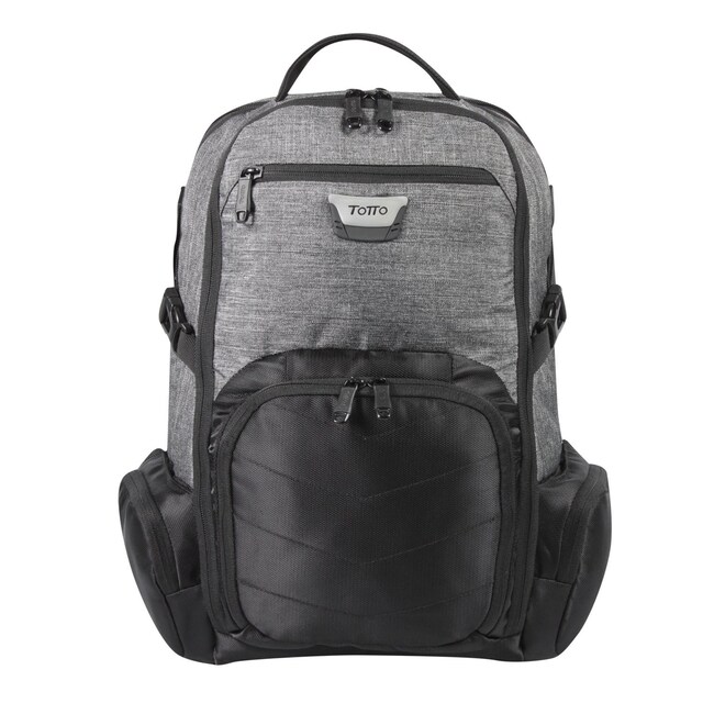 Imagen 0 de Mochila Totto Hybrid ejecutiva de color gris