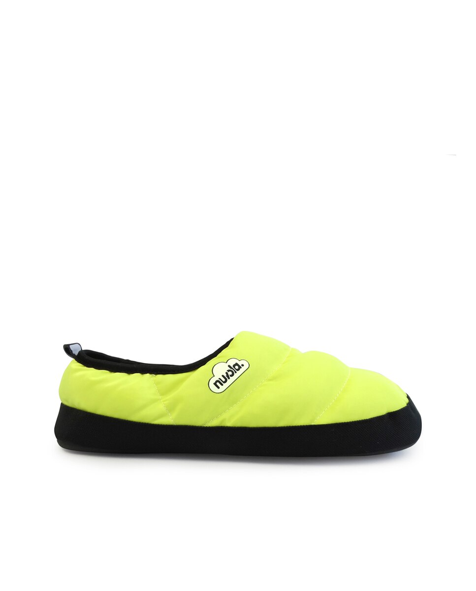 atmósfera montar Aclarar Zapatillas de casa cerradas unisex de color amarillo con suela de goma · Nuvola atmósfera montar Aclarar Zapatillas de casa cerradas unisex de color amarillo con suela de goma · Nuvola